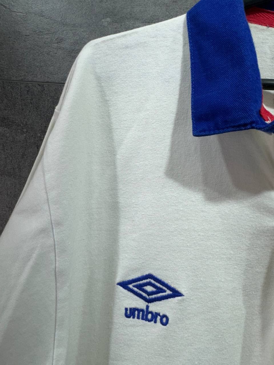 Vintage Vintage Umbro England 1991 Rugby World Cup Polo Shirt Jersey Size US XL / EU 56 / 4 - 3 Thumbnail