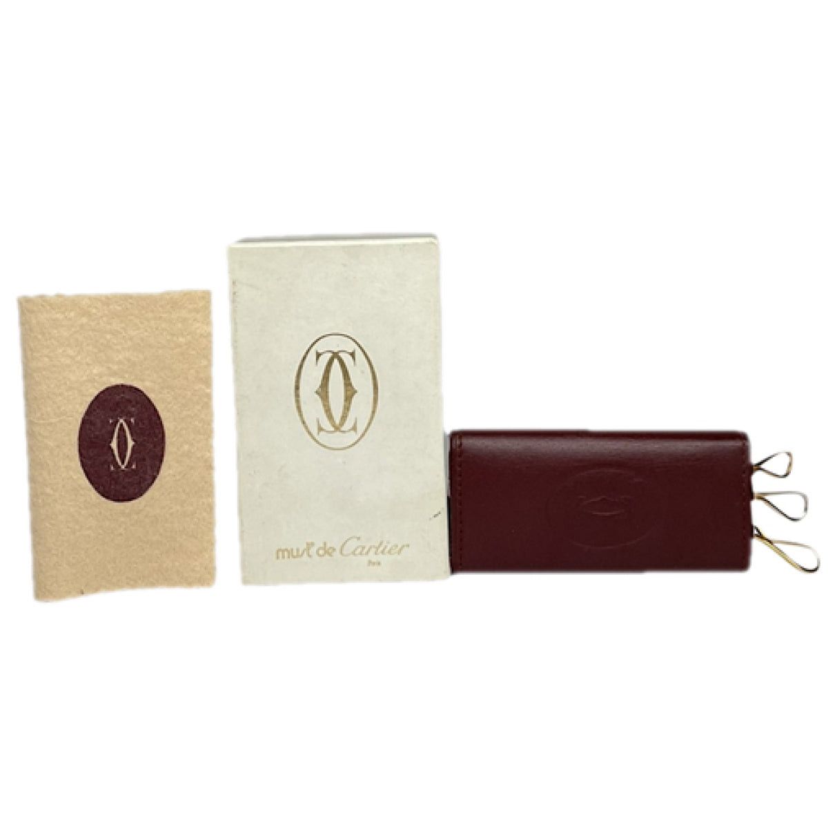 Cartier Burgundy Patent Leather Purse Size ONE SIZE - 1 Thumbnail