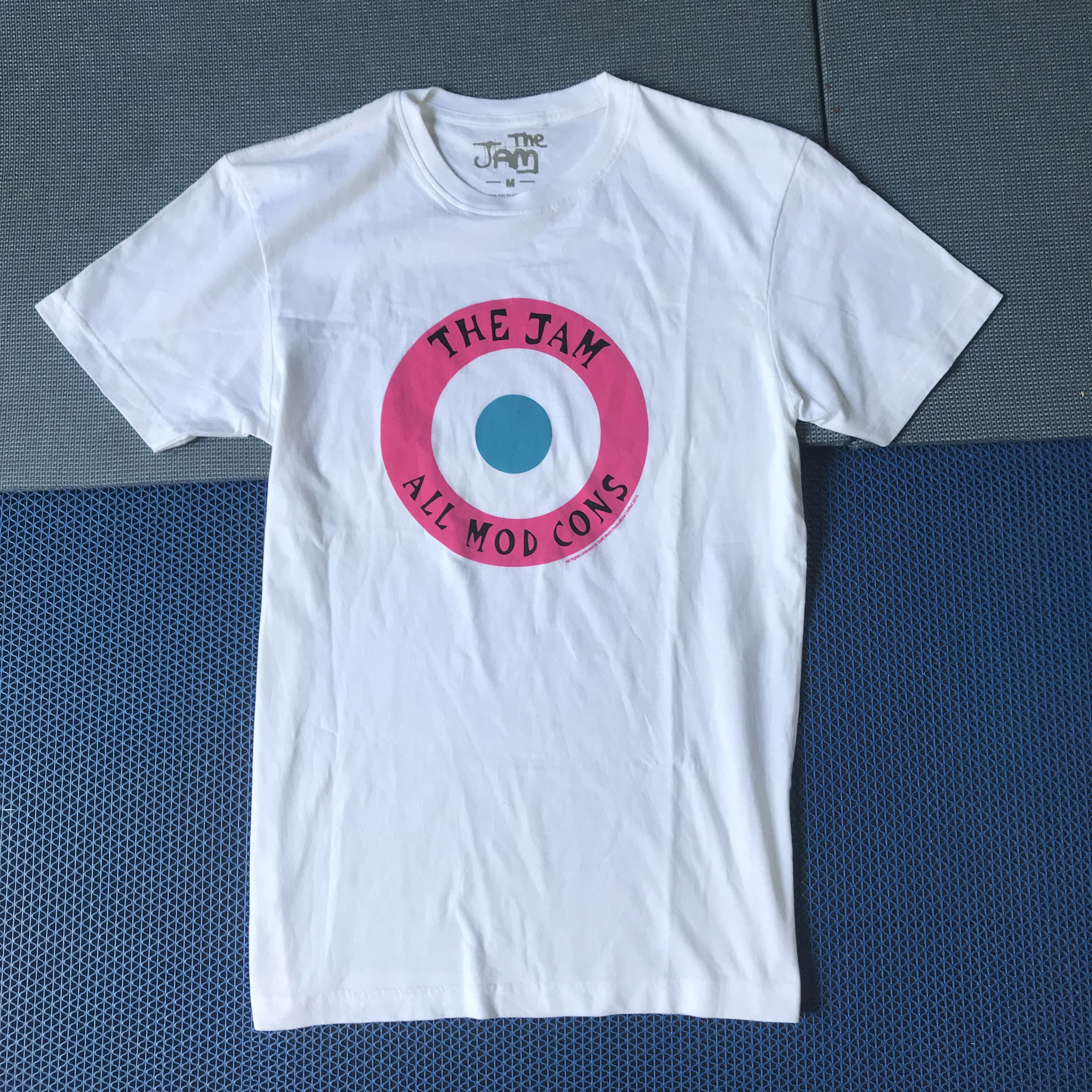 Band Tees The Jam All Mod Cons Tshirt White Mod Target band tshirt Size US M / EU 48-50 / 2 - 5 Thumbnail