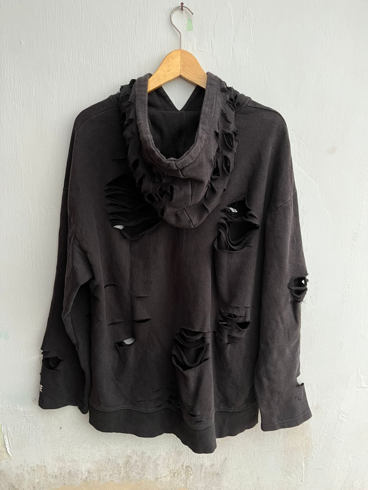 If Six Was Nine Ad Hoc Crazy Distressed Hoodie Punk Size US M / EU 48-50 / 2 - 2 Thumbnail