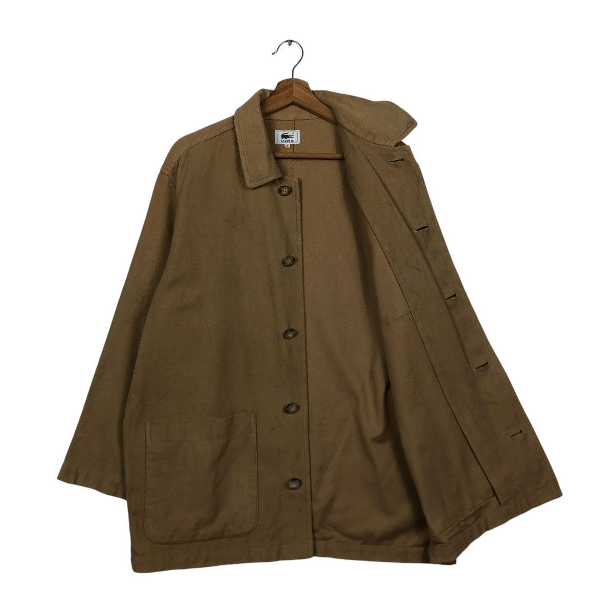 Japanese Brand 🔥VINTAGE CHORE WORKER JACKET LACOSTE DUCK CANVAS Size US M / EU 48-50 / 2 - 13 Thumbnail