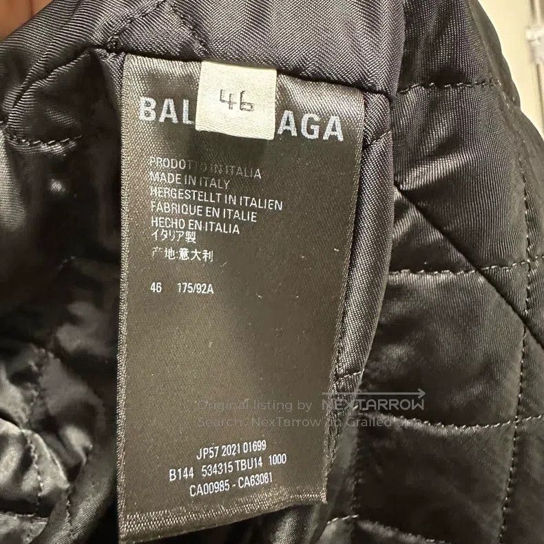 Balenciaga Balenciaga Wool jacket outerwear Size US S / EU 44-46 / 1 - 4 Thumbnail