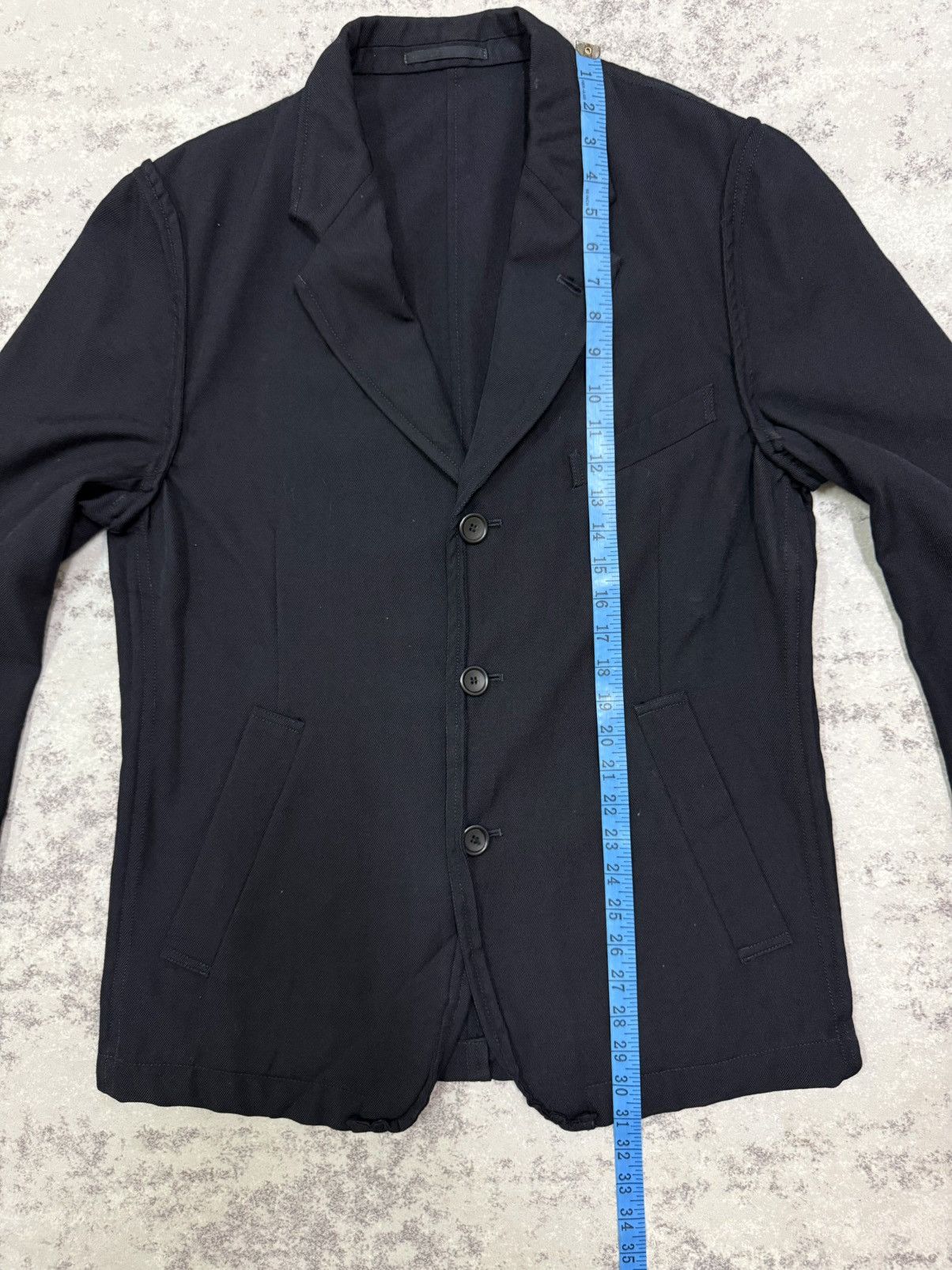 Comme des Garcons Homme Plus AD1998 Comme Des Garcons Homme Plus Linen Wool Coat Jacket Size US M / EU 48-50 / 2 - 22 Thumbnail