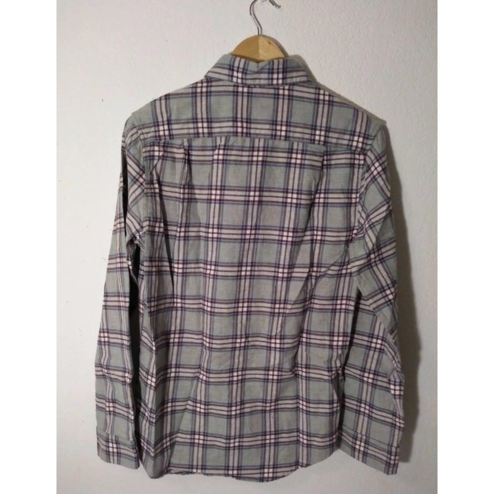 Other Goodfellow & Co Gray Red Plaid Flannel Standard Long Sleeve Size US S / EU 44-46 / 1 - 2 Thumbnail