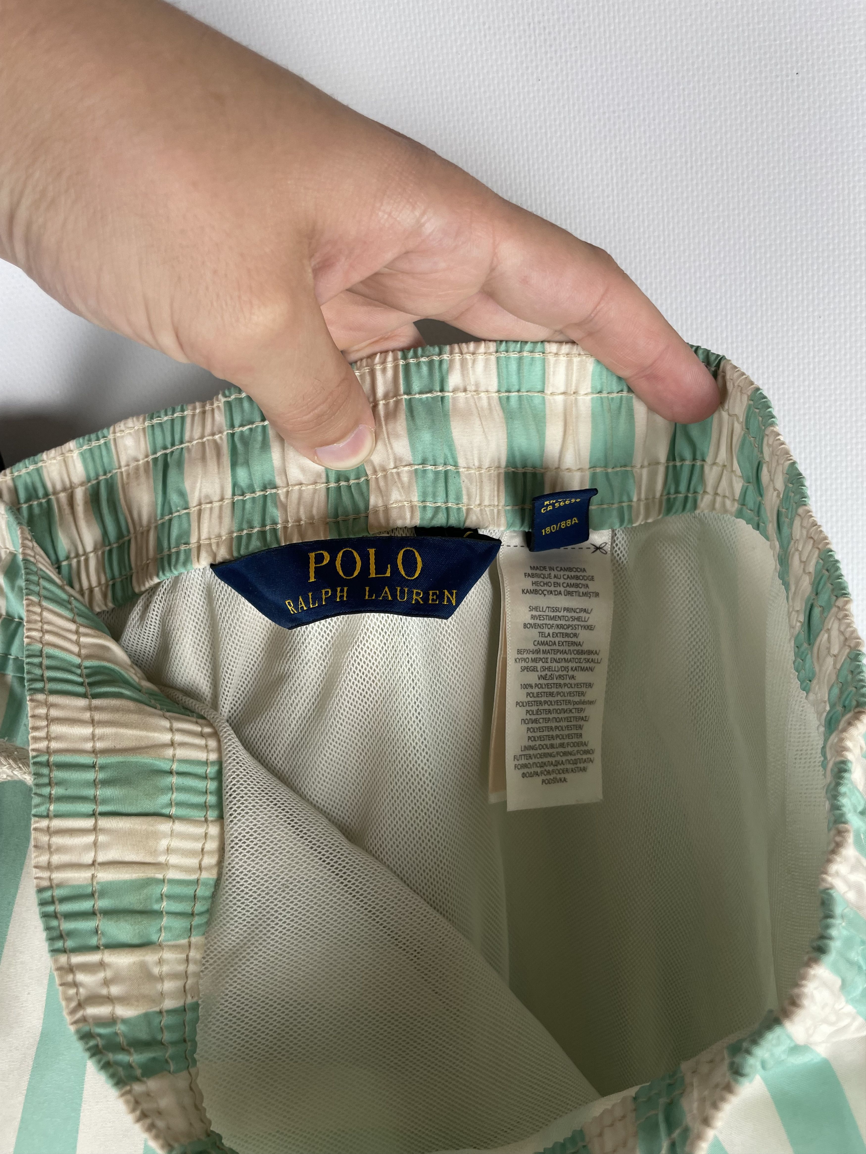 Polo Ralph Lauren Vintage Polo Ralph Lauren Shorts Y2K Logo Pony USA Size US 34 / EU 50 - 9 Thumbnail