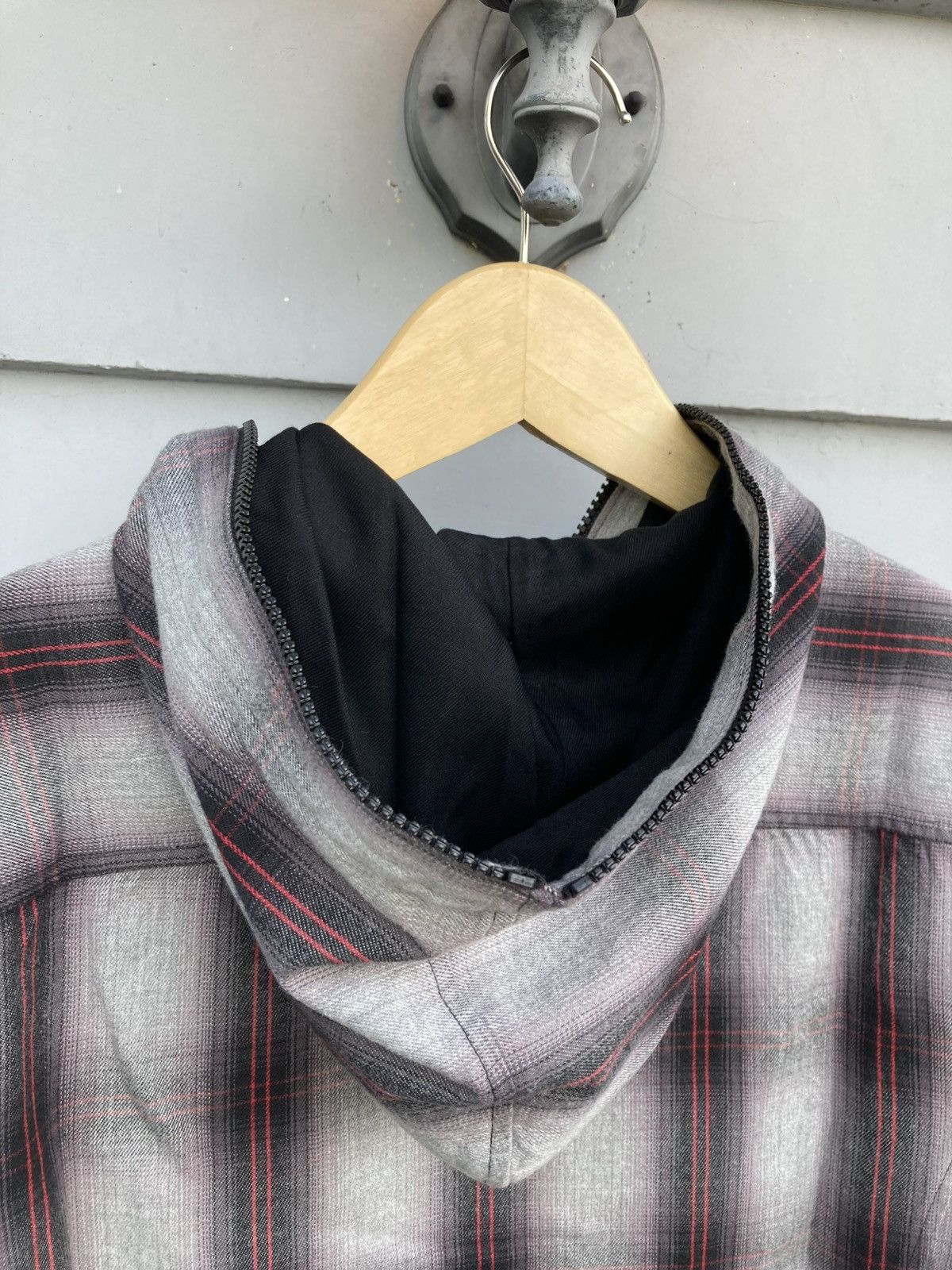 Japanese Brand × Vintage Japanese Brand Full Face Hoodie Zipper & Secret Pocket Size US L / EU 52-54 / 3 - 11 Thumbnail