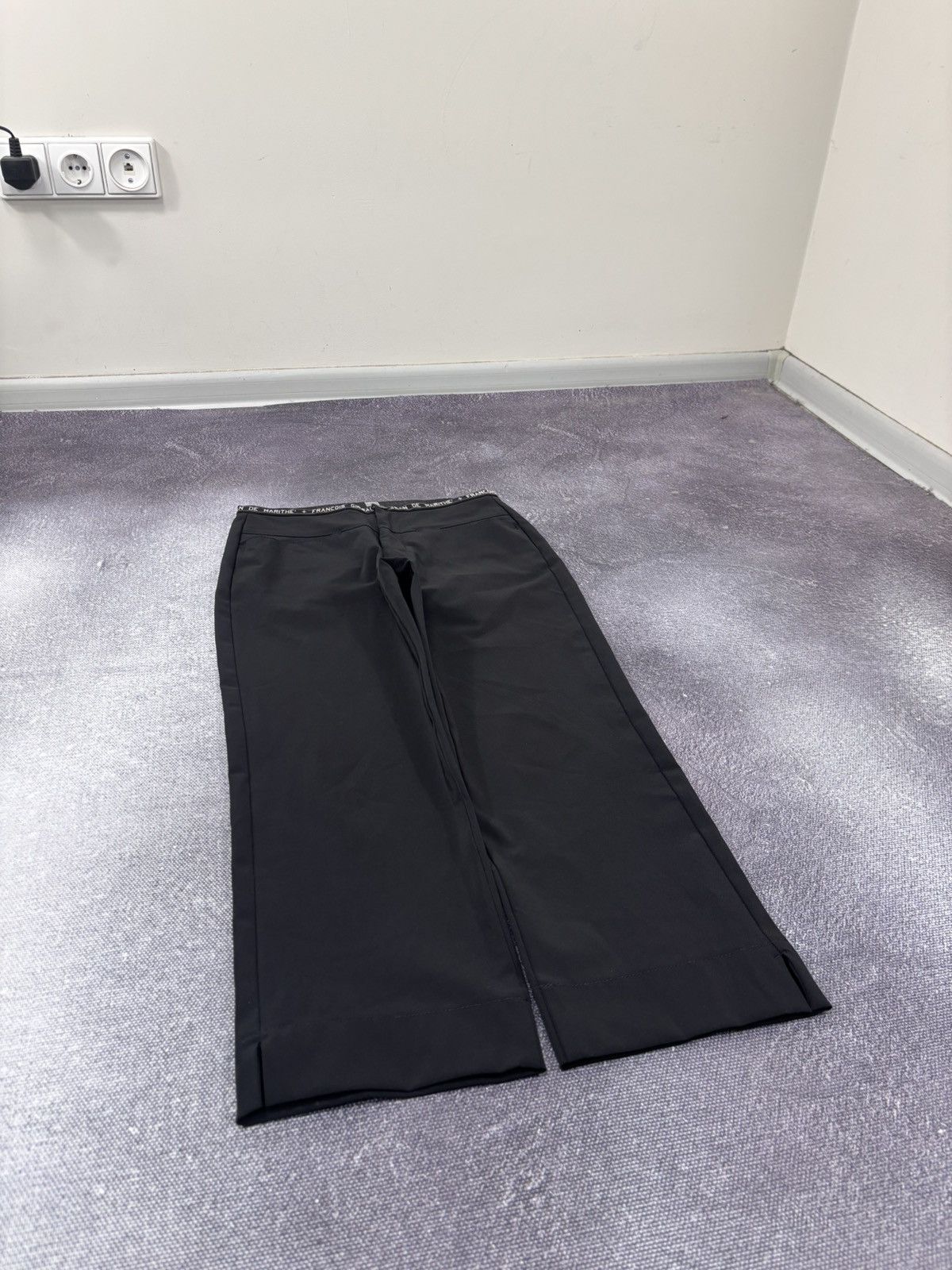 Marithe + Francois Girbaud Le Jean De Marithe Francois Girbaud Women’s Rare Black Pants Size 27" / US 4 / IT 40 - 3 Thumbnail
