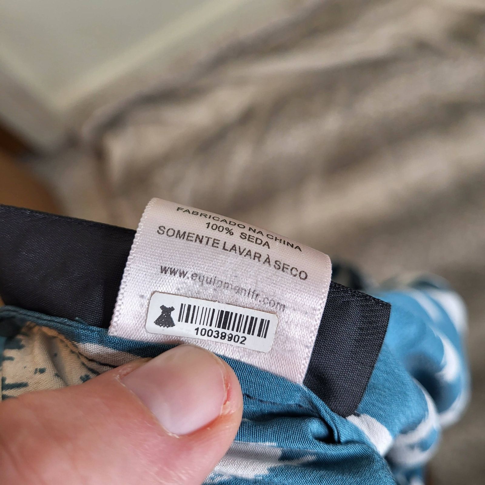 Equipment Equipment Silk Button Front Cropped Tie Waist Pants Size 12 Size 34" / US 12 / IT 48 - 10 Thumbnail
