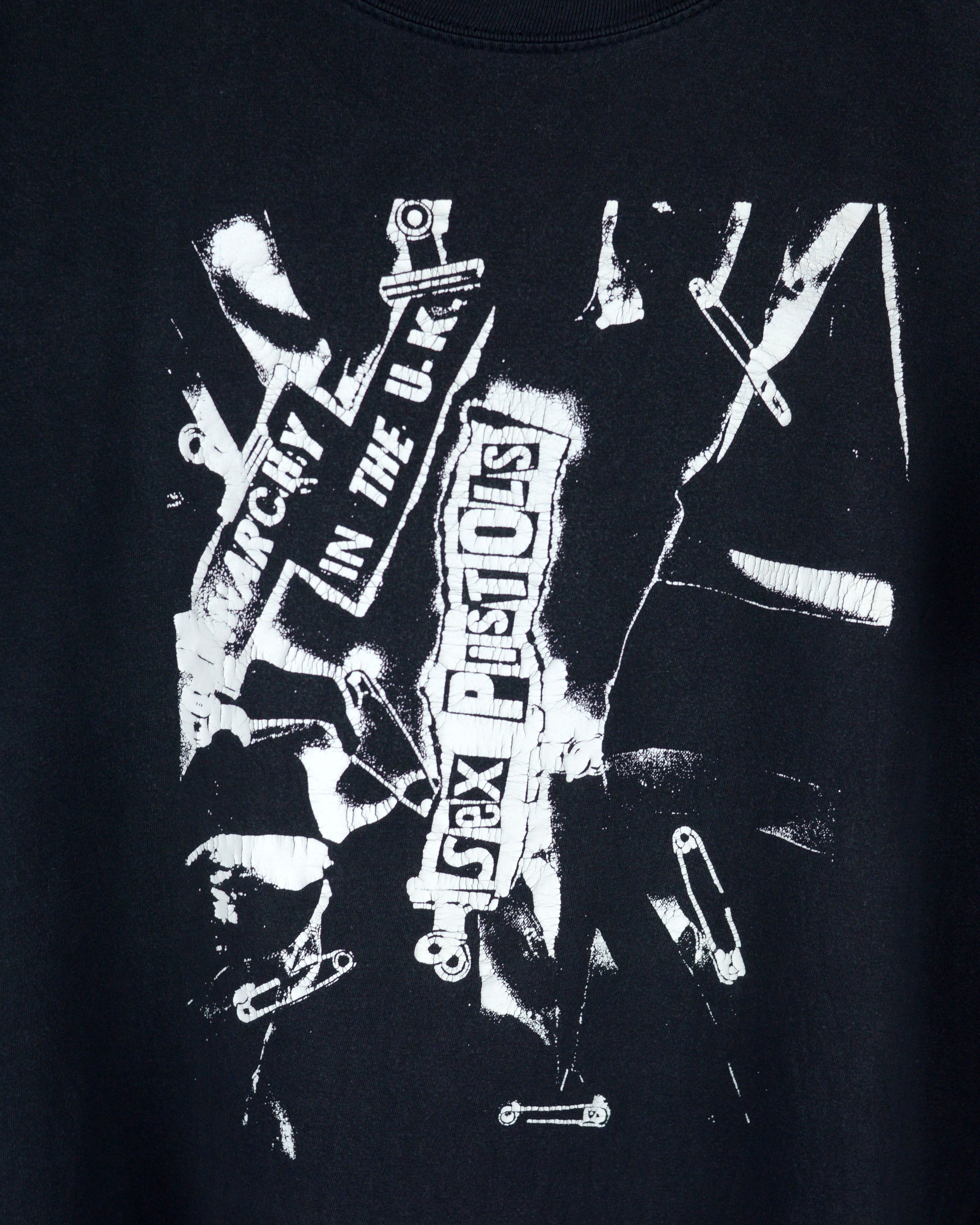 Vintage Vintage Sex pistols Anarchy in the UK t shirt Size US L / EU 52-54 / 3 - 2 Thumbnail