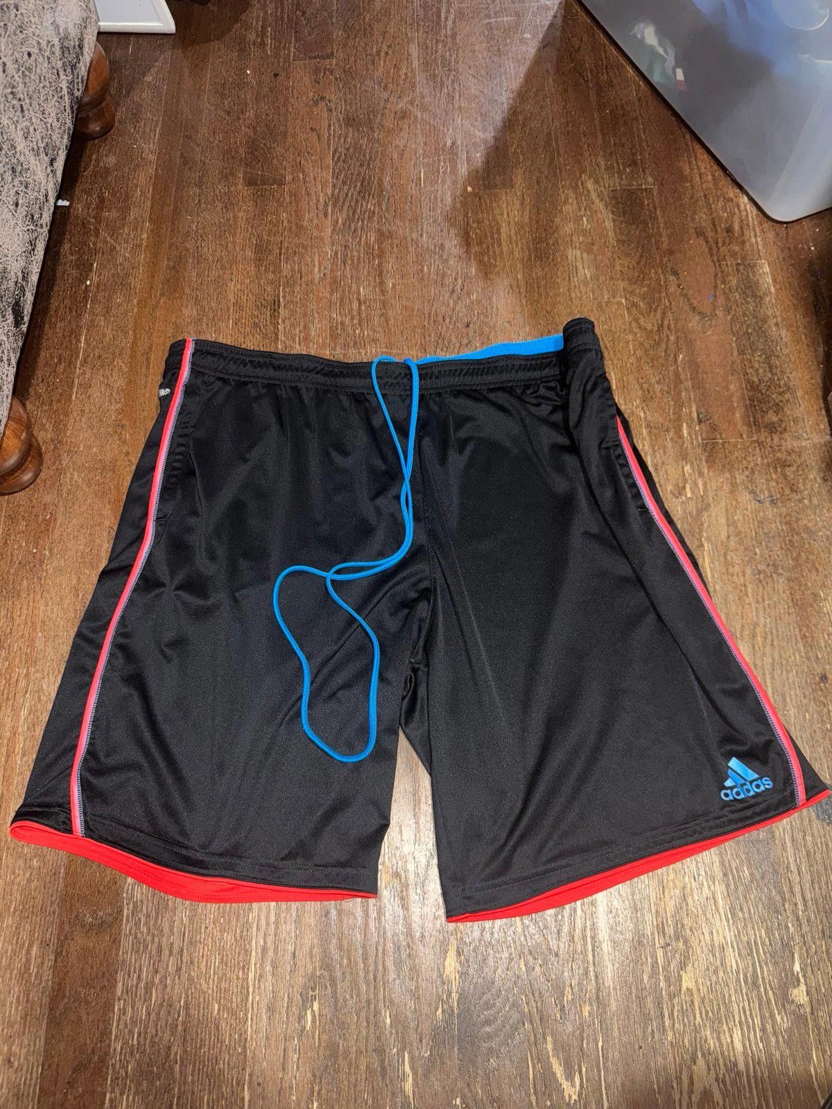 Adidas Adidas Climalite Shorts Rare Hoops Mesh Sz XXL OKC Mens Size US 40 / EU 56 - 2 Thumbnail