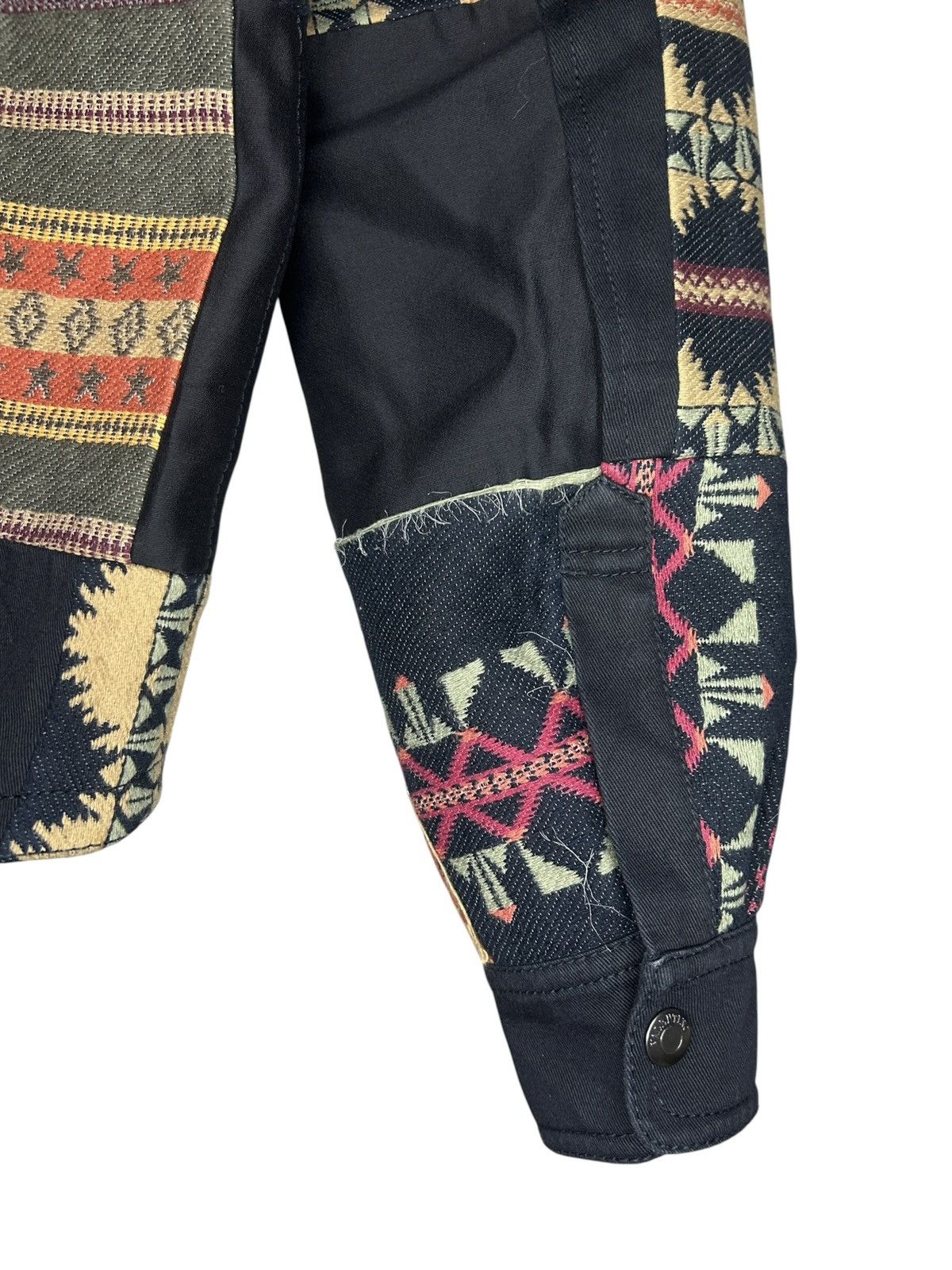 Valentino F/W 16 Sample Patchwork Overshirt Size US S / EU 44-46 / 1 - 10 Thumbnail