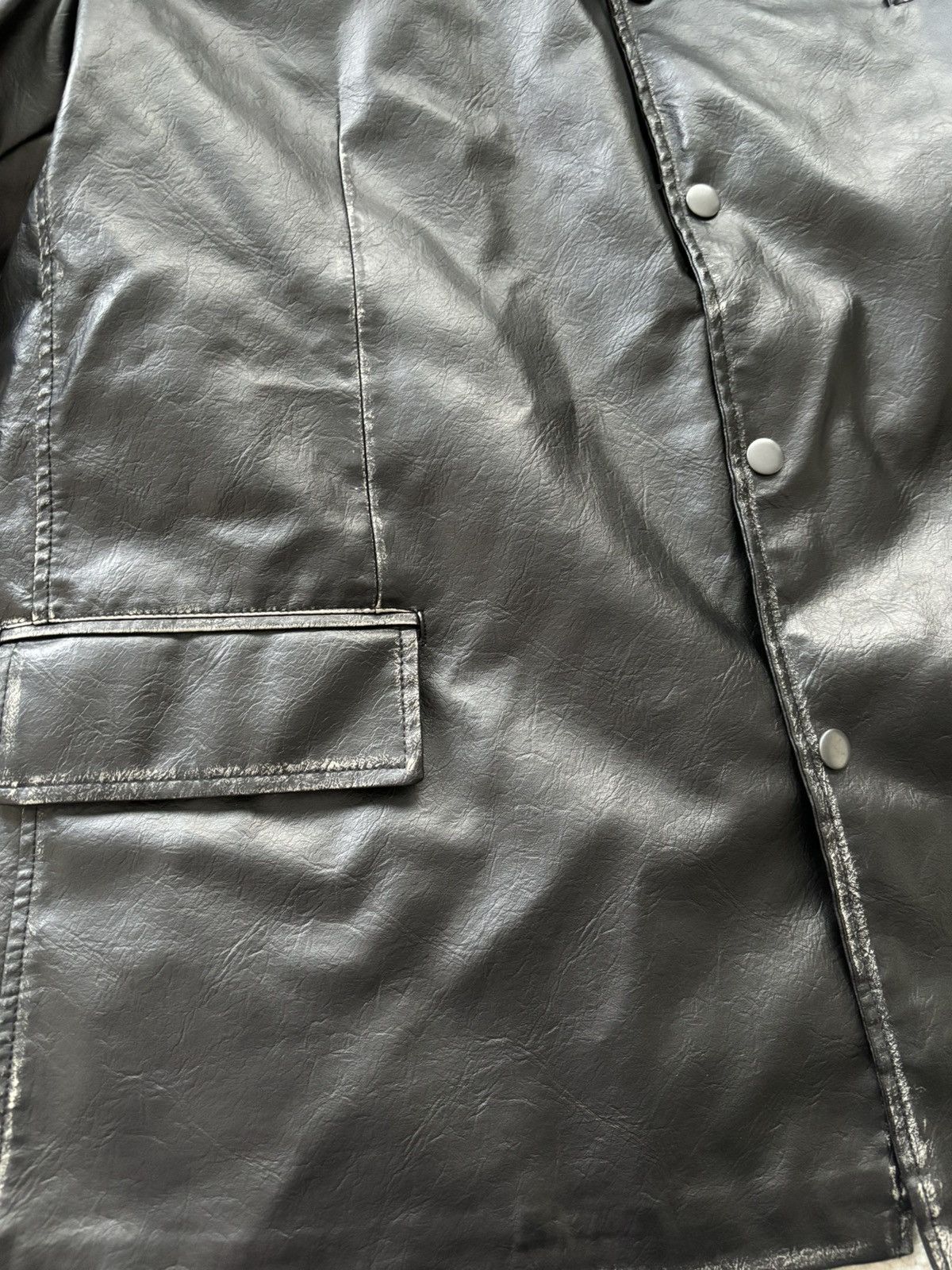 Zara Zara Leather Jacket Size US L / EU 52-54 / 3 - 4 Thumbnail