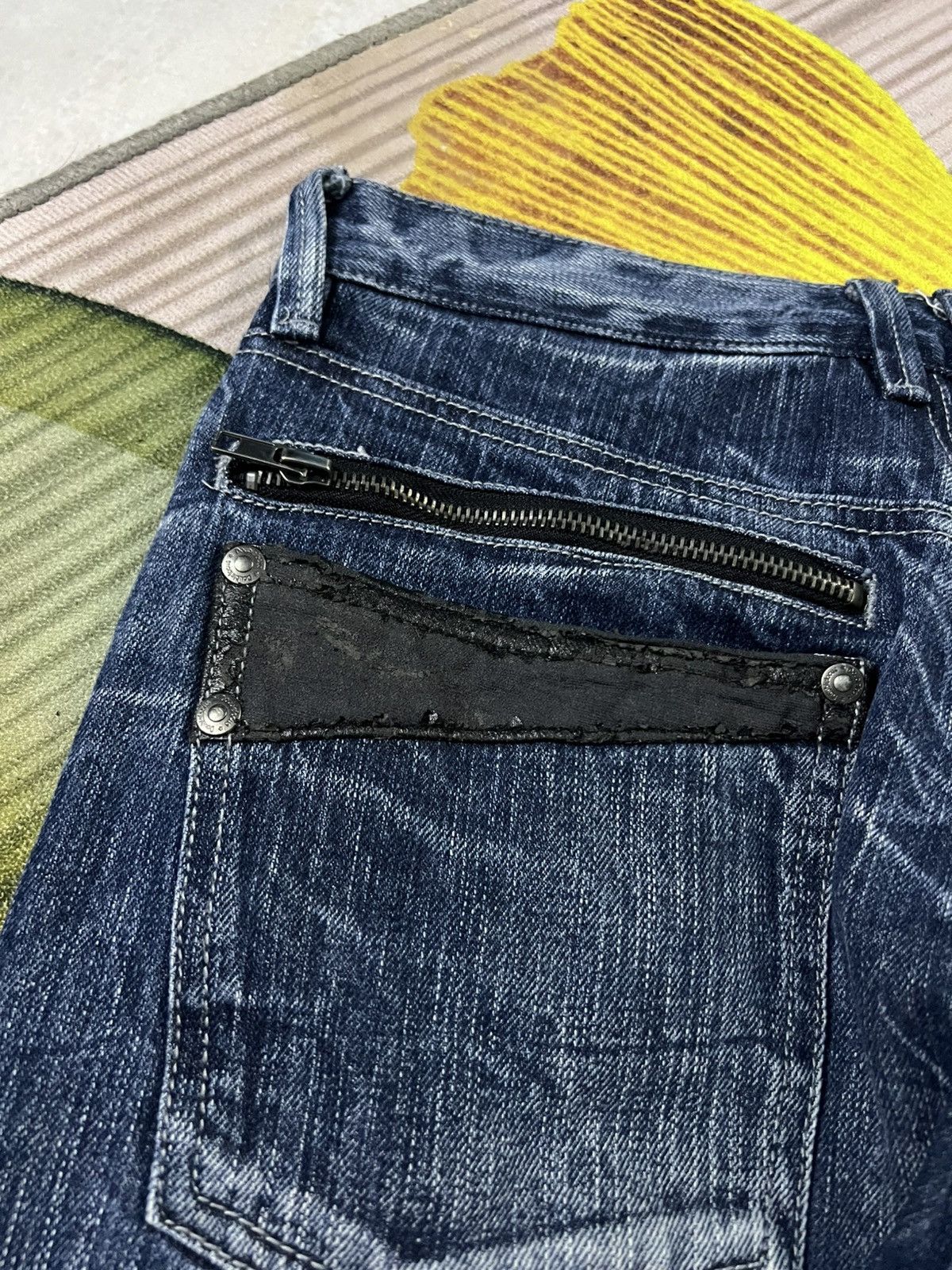 If Six Was Nine × Japanese Brand × Seditionaries DOUBLE FOCUS NICE DESIGN JEANS Size US 28 / EU 44 - 11 Thumbnail