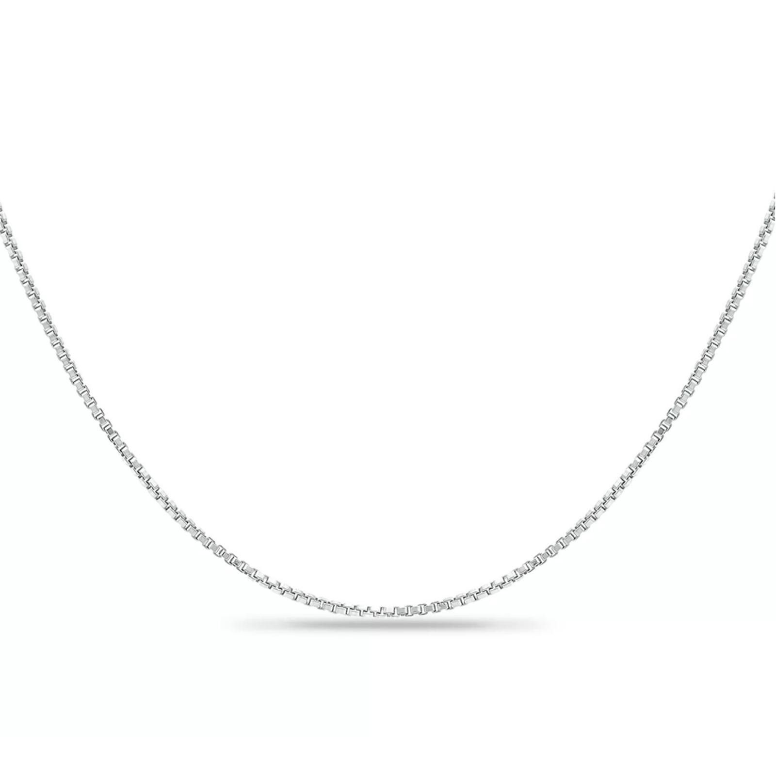 Giani Bernini Giani Bernini Sterling Silver Box Chain Necklace – 24" Size ONE SIZE - 3 Thumbnail