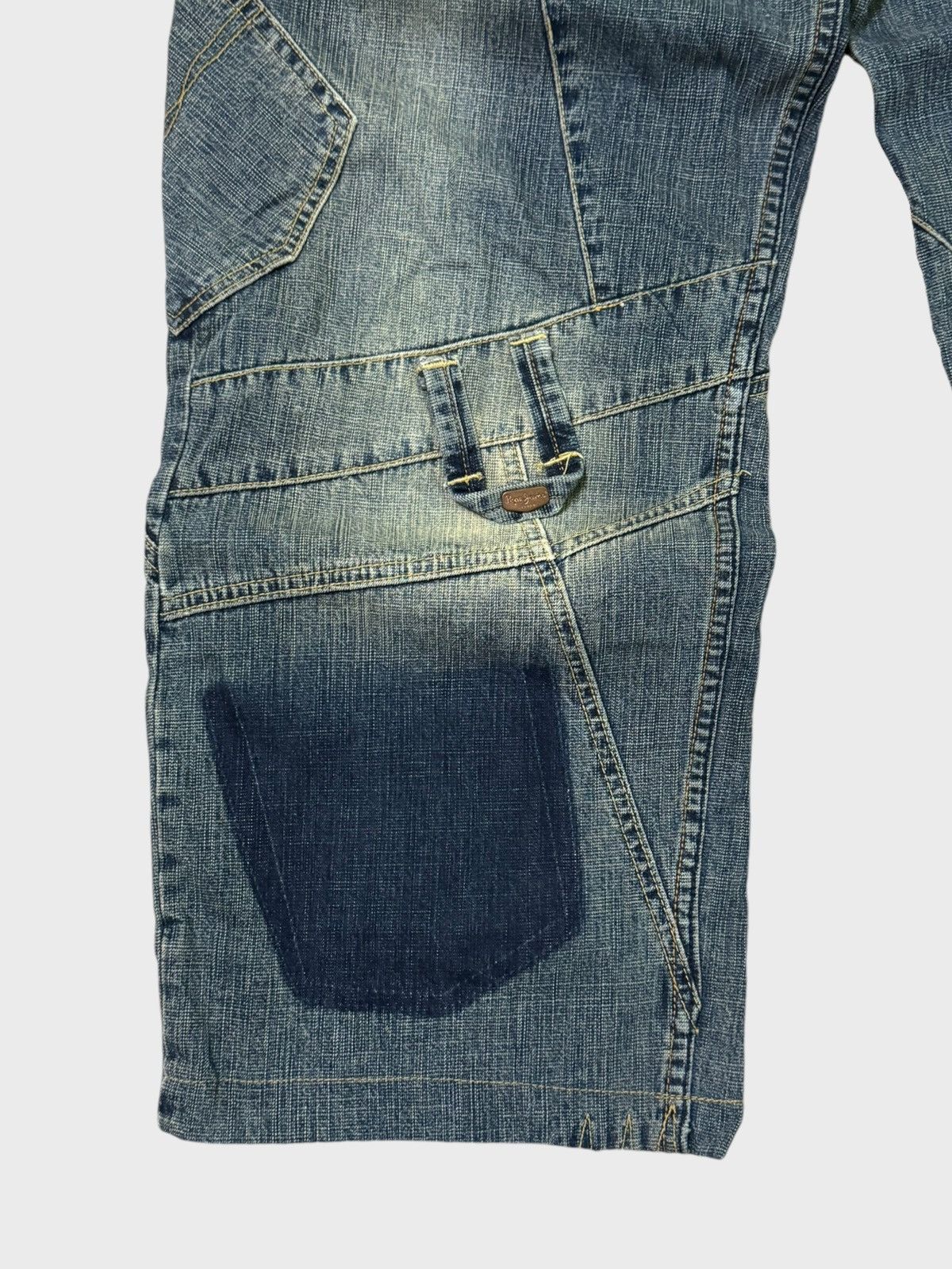 JNCO PEPE JEANS RECONSTRUCTED BAGGY LARGE POCKET JEANS Size US 32 / EU 48 - 7 Thumbnail