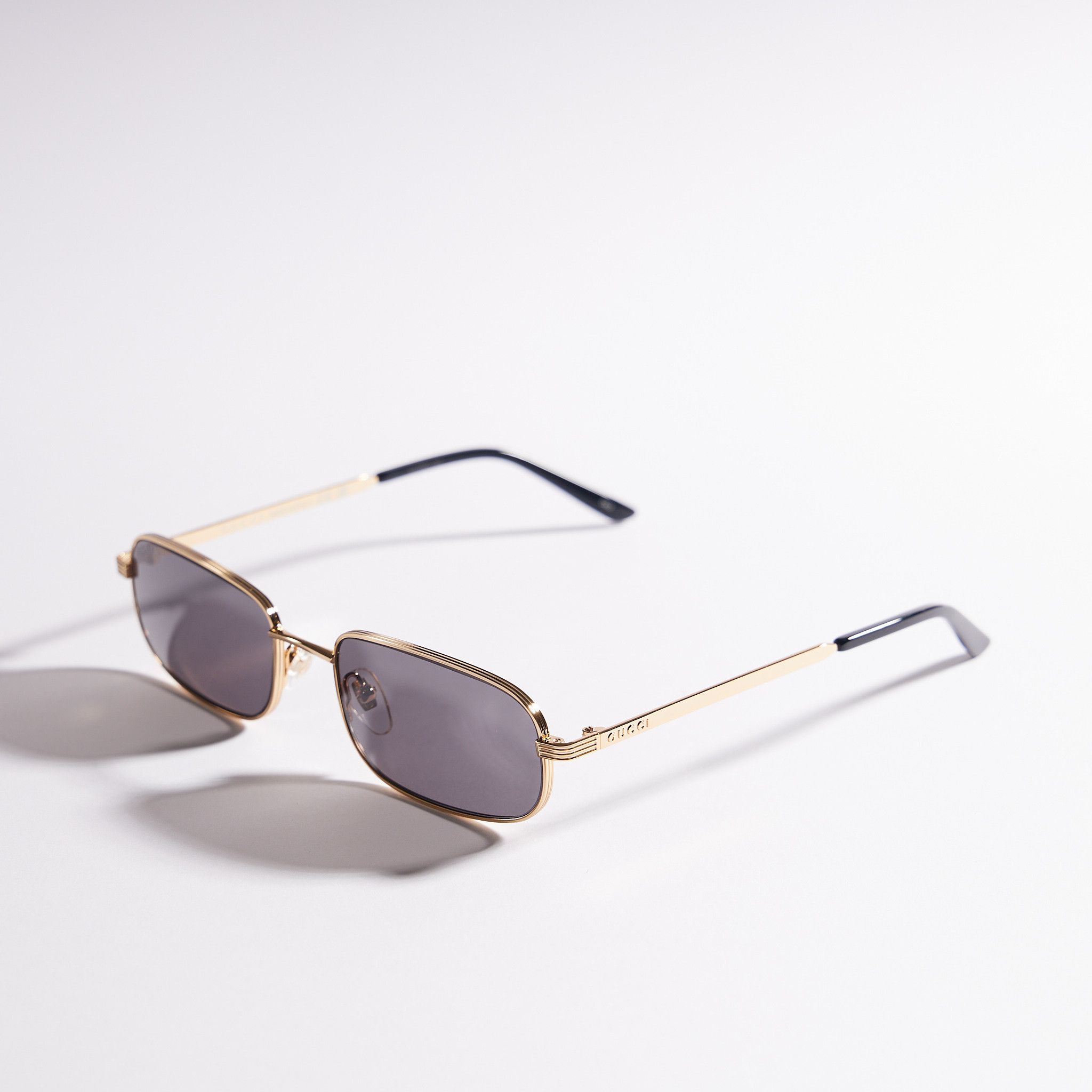 image of Gucci Gg1457S 001 Sunglasses Gold, Men's