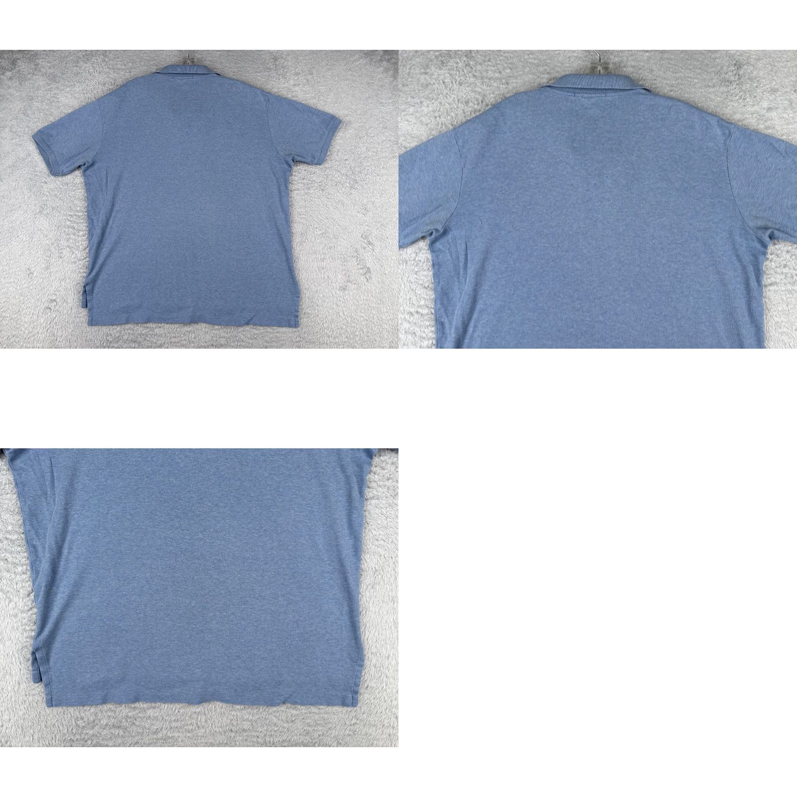 Ralph Lauren VINTAGE Ralph Lauren Polo Shirt Men L Blue 100% Cotton Jersey Wear, Casual, Travel, Workwear, Golf, Outdoors, Driving, Walking Mens Size US L / EU 52-54 / 3 - 9 Thumbnail