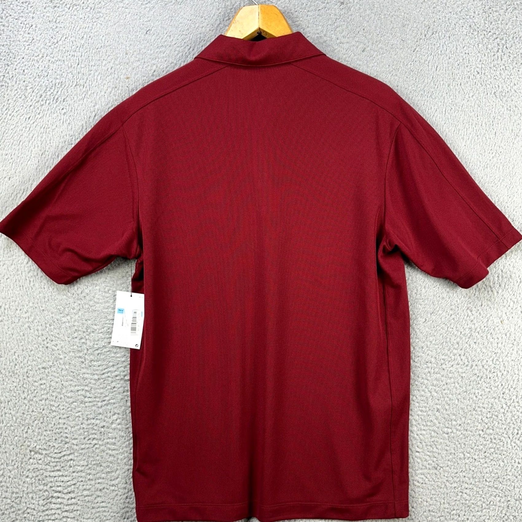 Nike Nike Golf Polo Shirt Mens Medium Maroon Swoosh Short Sleeve New Size US M / EU 48-50 / 2 - 3 Thumbnail