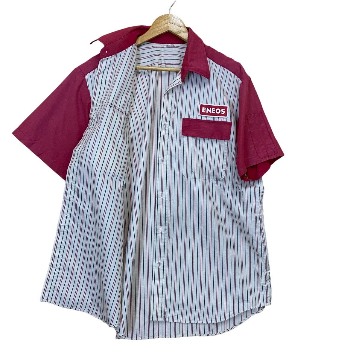 Vintage Eneos Work Shirt Size US XL / EU 56 / 4 - 9 Thumbnail