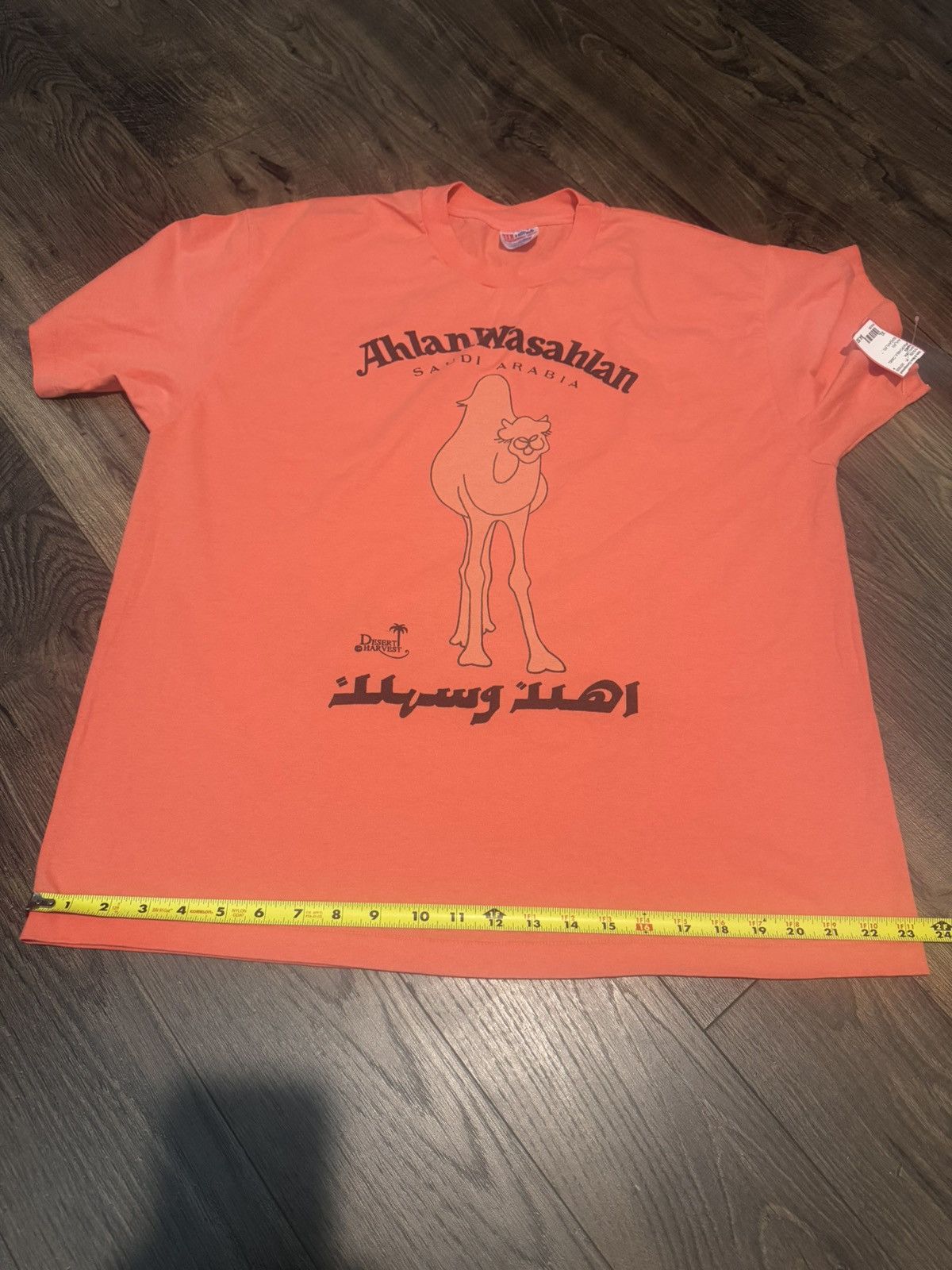 Vintage Ahlan Wasahlan Saudi Arabi Desert Harvest Camel Size US XL / EU 56 / 4 - 6 Thumbnail