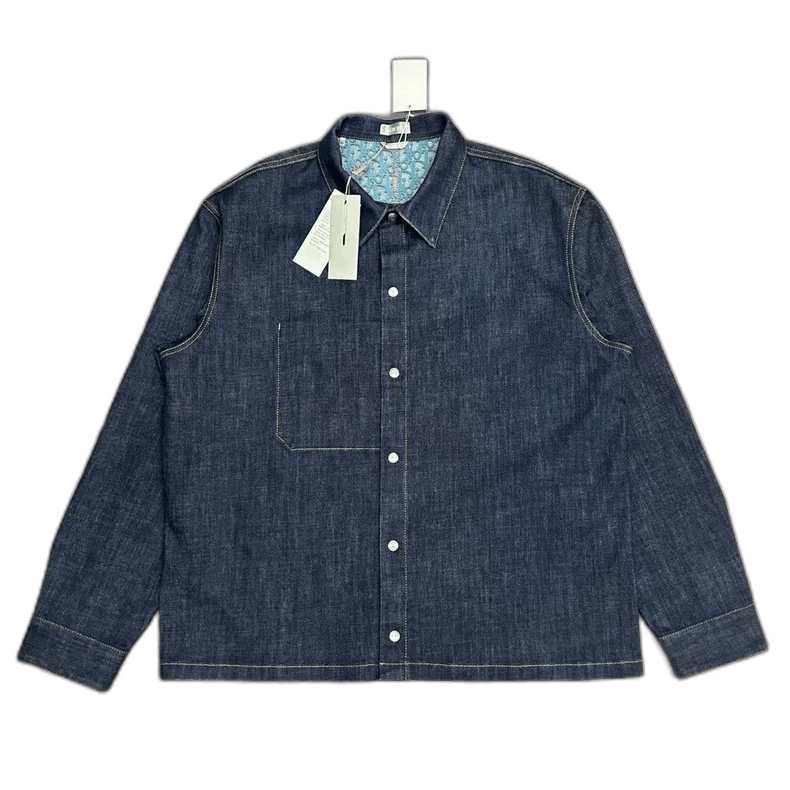 Dior Dior Denim Jacket with Printed Lining Size US L / EU 52-54 / 3 - 1 Thumbnail