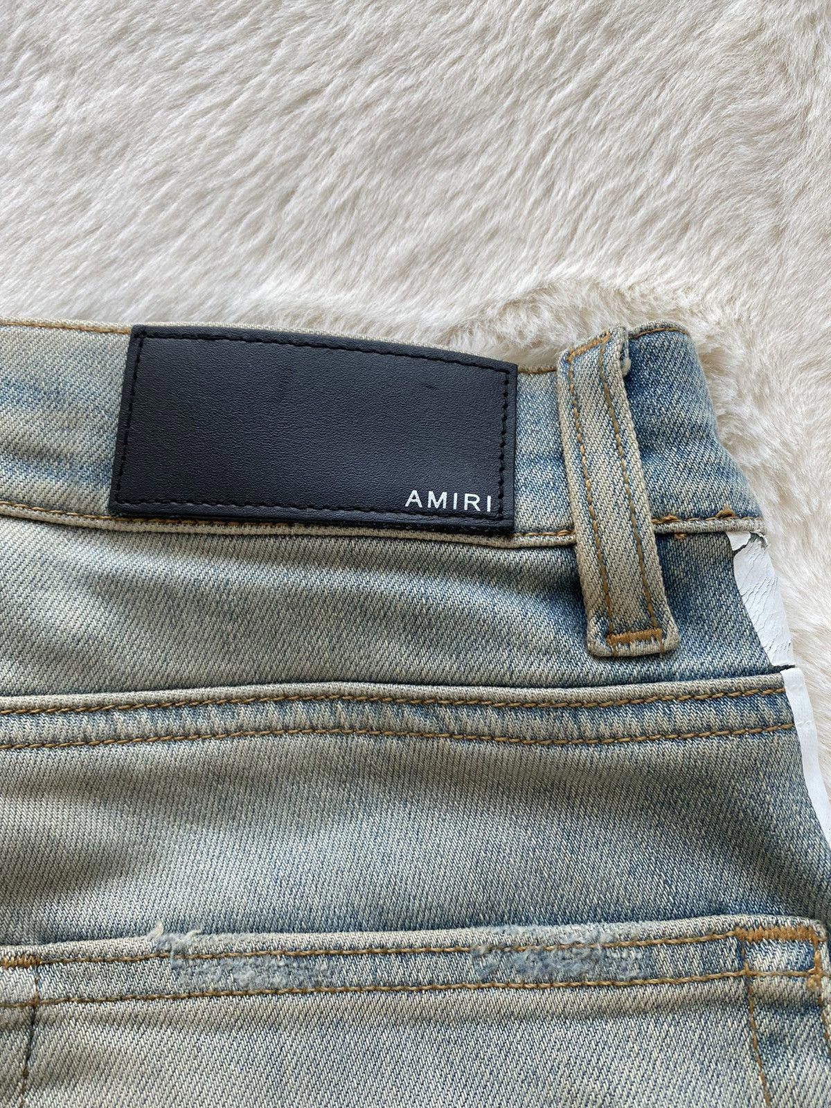 Amiri Amiri Indigo Track Denim Jeans Size US 32 / EU 48 - 3 Thumbnail
