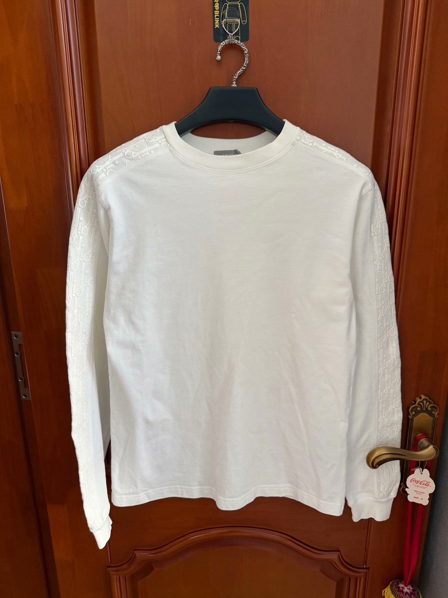 Dior Dior Retro White Hoodie S Women Size S / US 4 / IT 40 - 1 Thumbnail