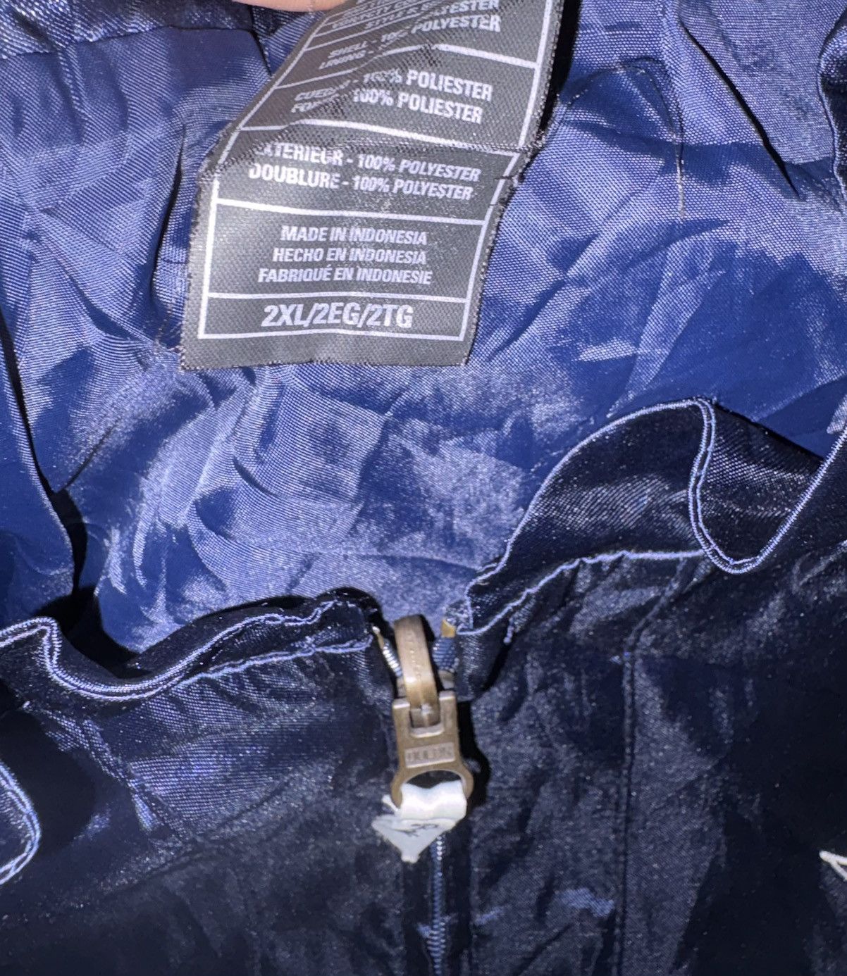 Reebok Reebok Dallas Cowboys Satin Bomber jacket XL Size XL / US 12-14 / IT 48-50 - 3 Thumbnail