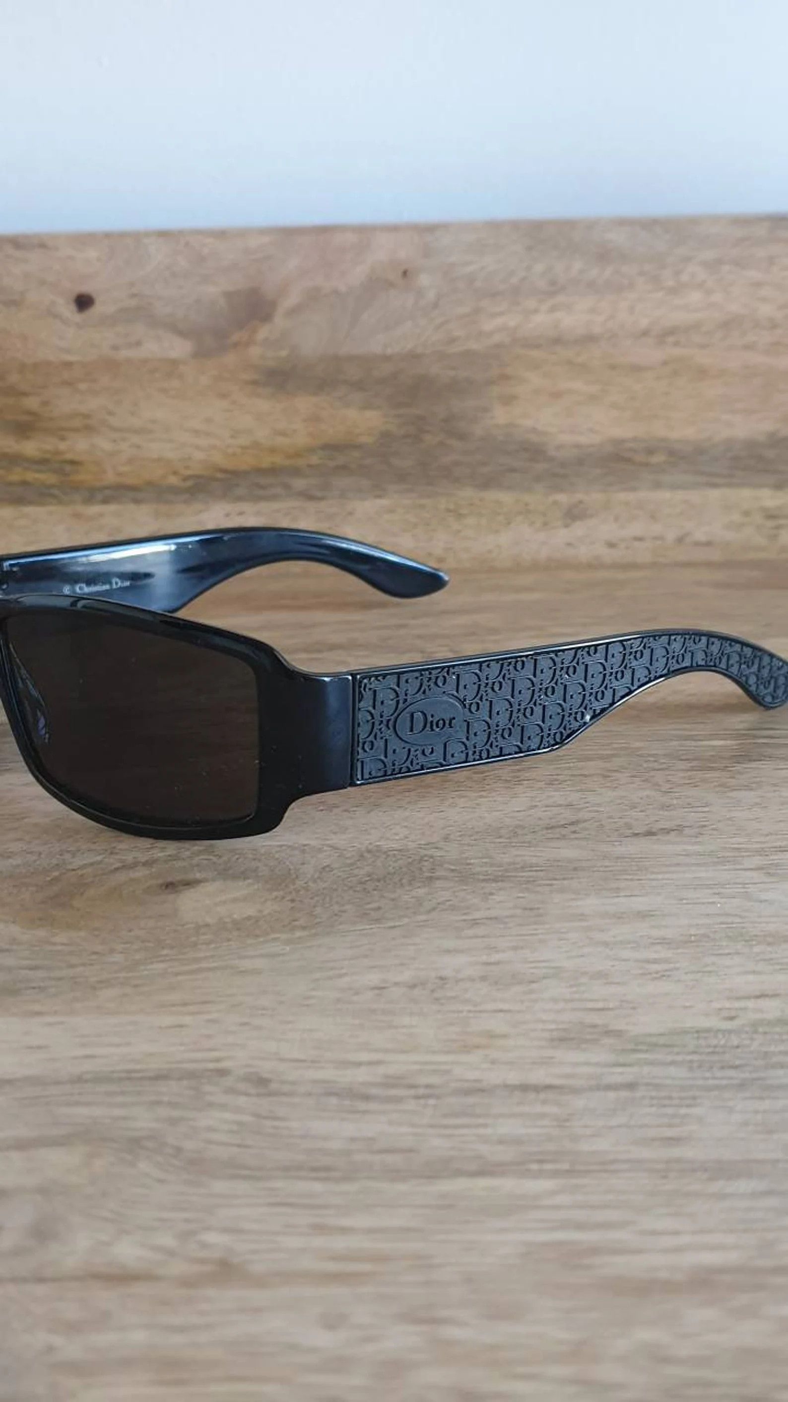 Dior Christian Dior Sunglasses Rubber 90s New Pop Shield Vintage Size ONE SIZE - 1 Thumbnail