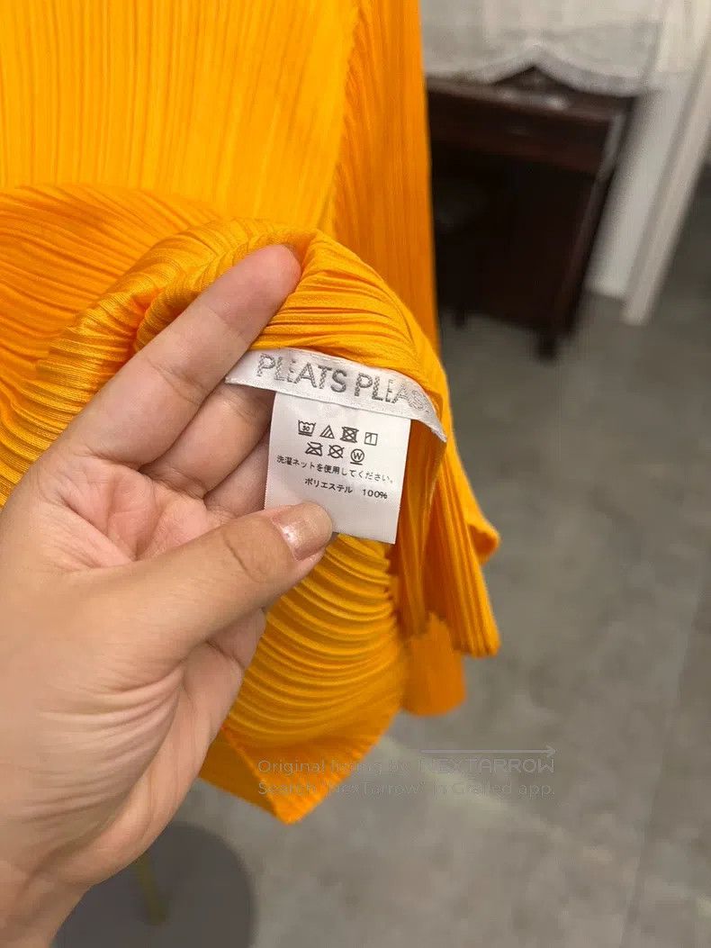 Issey Miyake Issey Miyake Orange Long Sleeve Base Layer Size L / US 10 / IT 46 - 5 Thumbnail