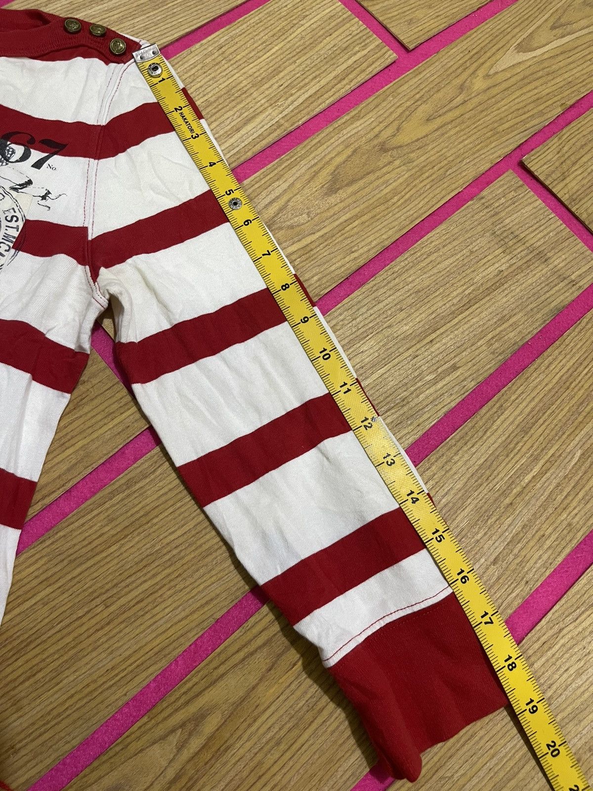 Lauren Ralph Lauren Y2K RALPH LAUREN women's sleeve tshirt Size S / US 4 / IT 40 - 12 Thumbnail