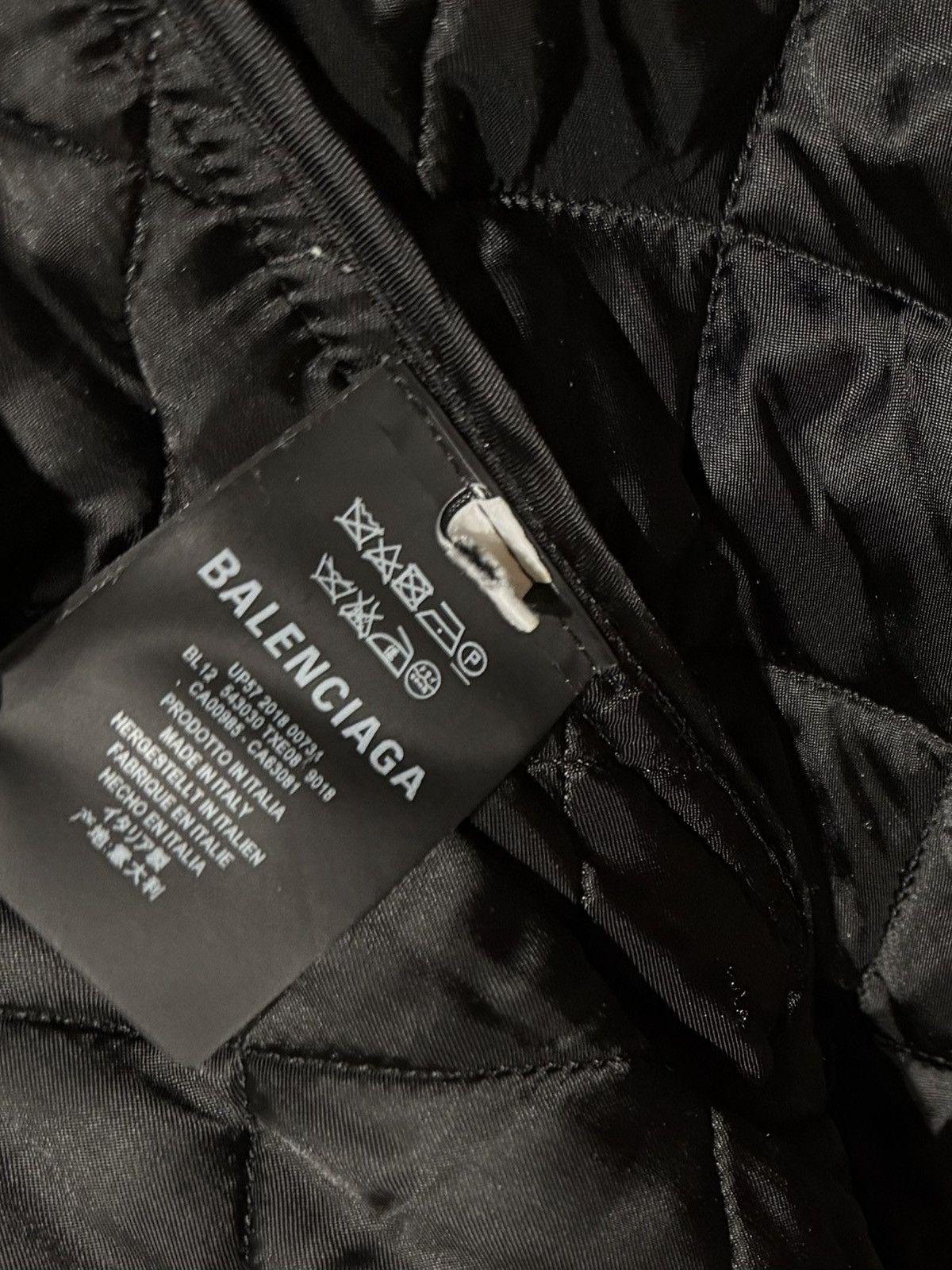 Balenciaga AW18 RUNWAY XXL OVERSIZED 48 DENIM DROP SHOULDER FLANNEL Size US XL / EU 56 / 4 - 10 Thumbnail