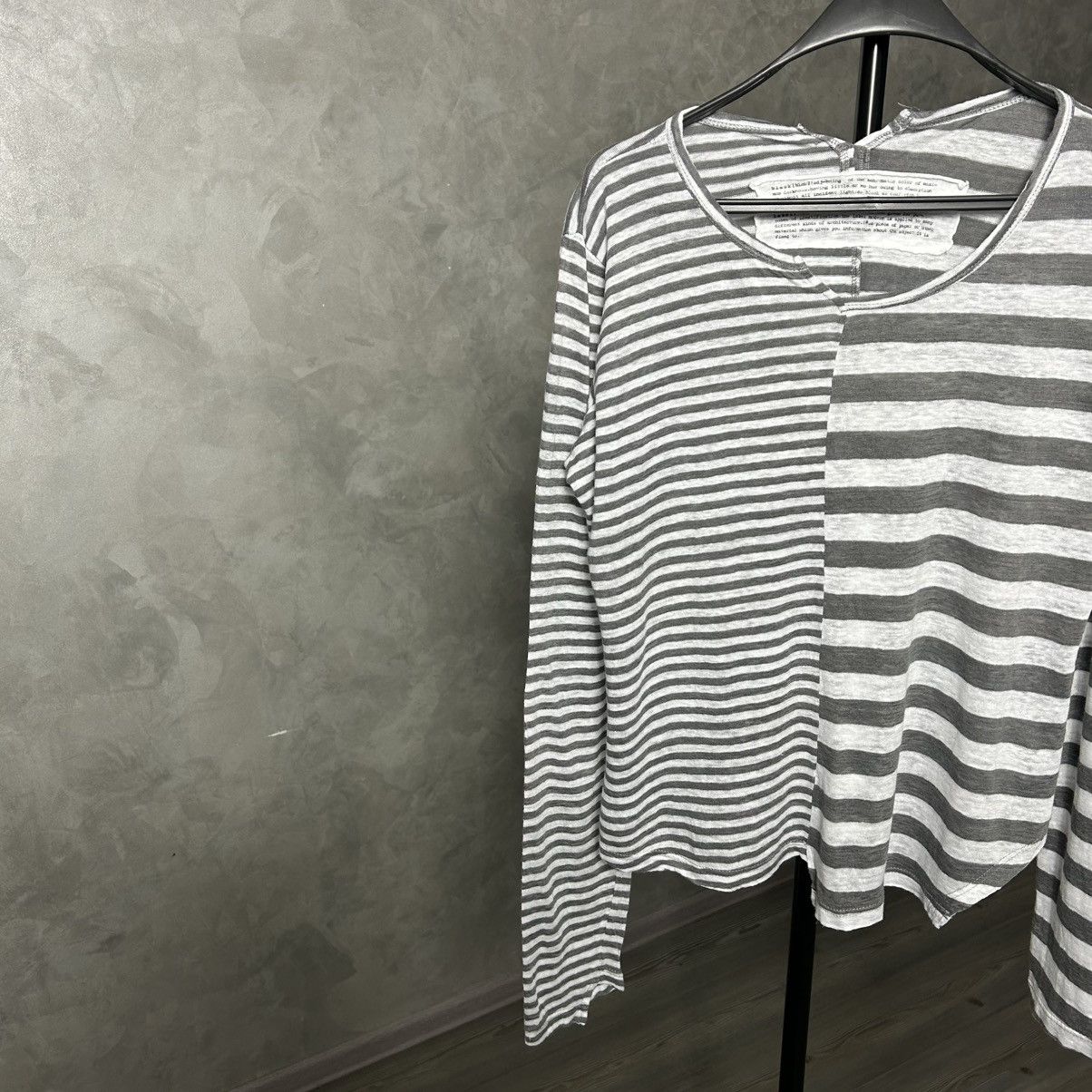 Rundholz Rundholz Black Label Linen Asymmetrical Striped Blouse Size M / US 6-8 / IT 42-44 - 5 Thumbnail