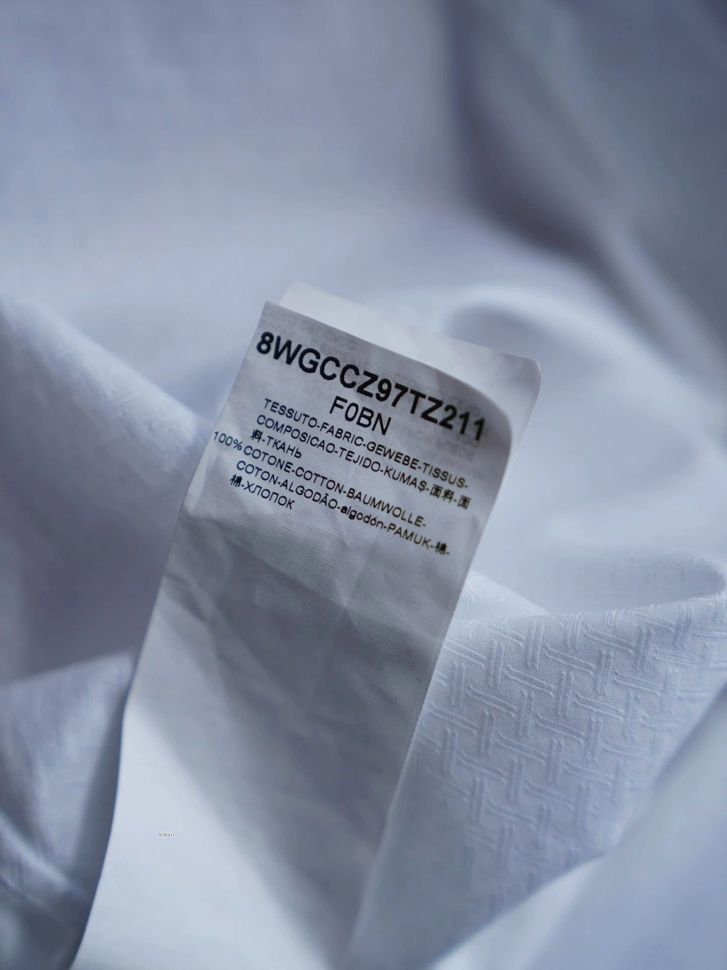Giorgio Armani White Long Sleeve Button-Up Shirt Size US L / EU 52-54 / 3 - 6 Thumbnail