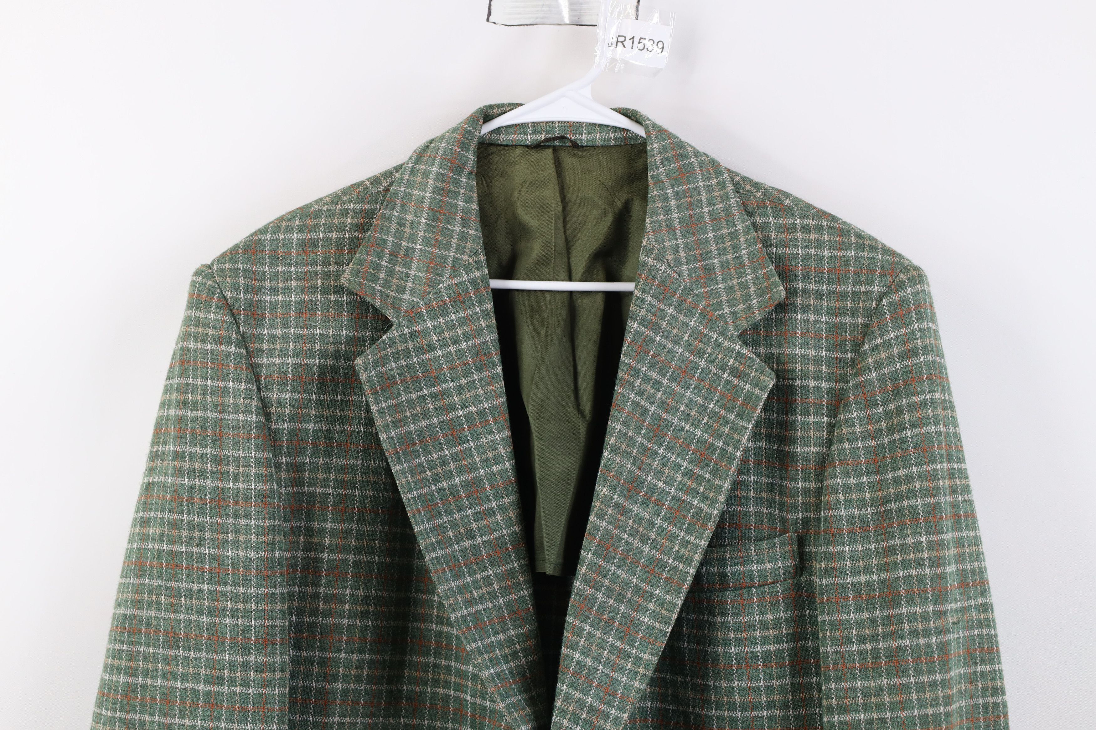 Vintage Vintage 70s Streetwear 2 Button Suit Coat Blazer Jacket USA Size US XXL / EU 58 / 5 - 2 Thumbnail