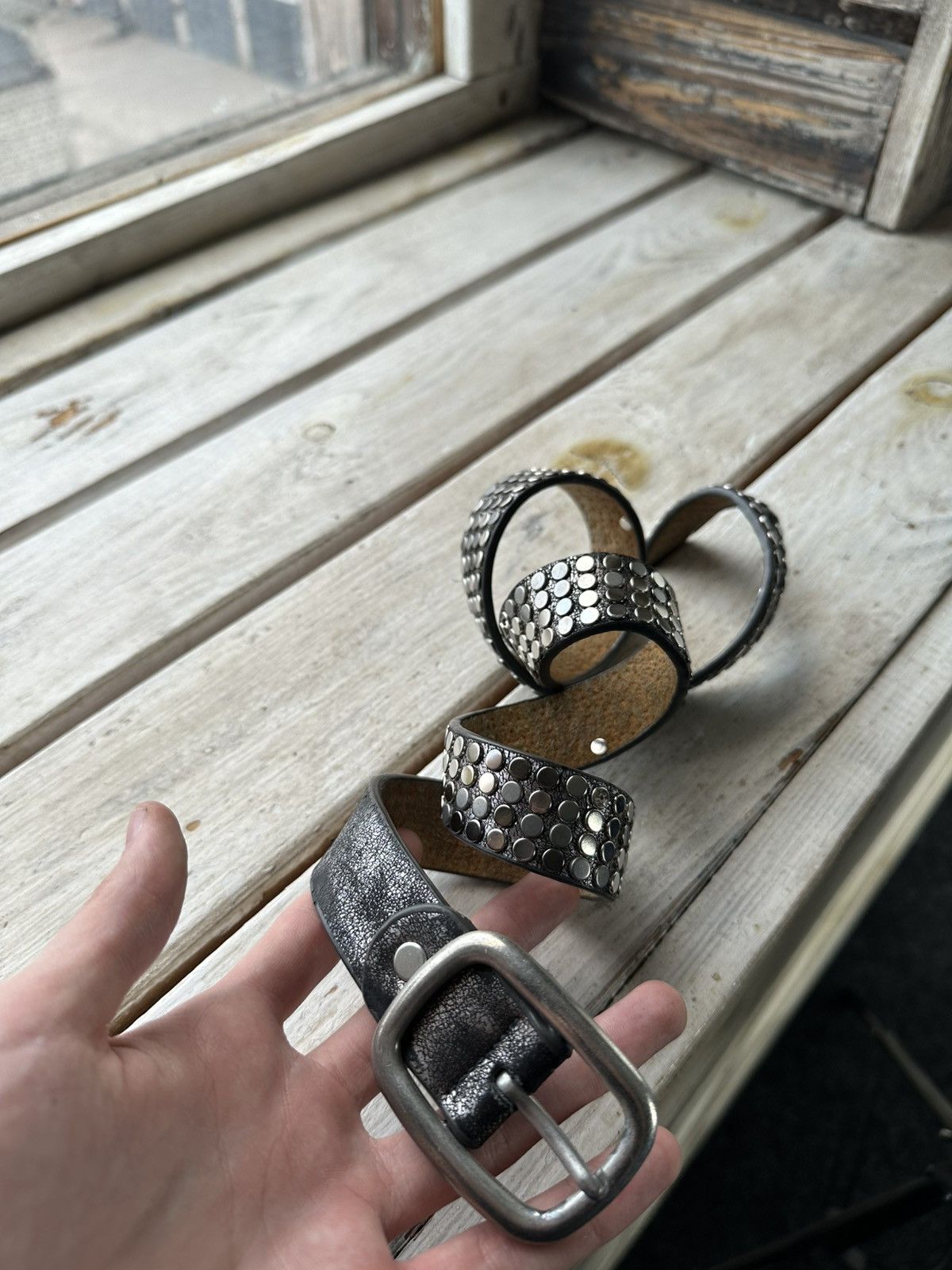 Other 🚨Vintage Crazy Metal Belt Drip Japanese Hype bb Simon Size ONE SIZE - 1 Thumbnail