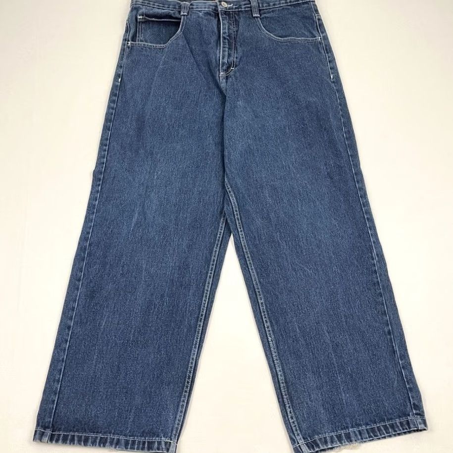Southpole VINTAGE Southpole Jeans Mens 38x30 Wide Baggy Denim Hip Hop Grunge Streetwear Y2K Shirt Size US 38 / EU 54 - 6 Thumbnail