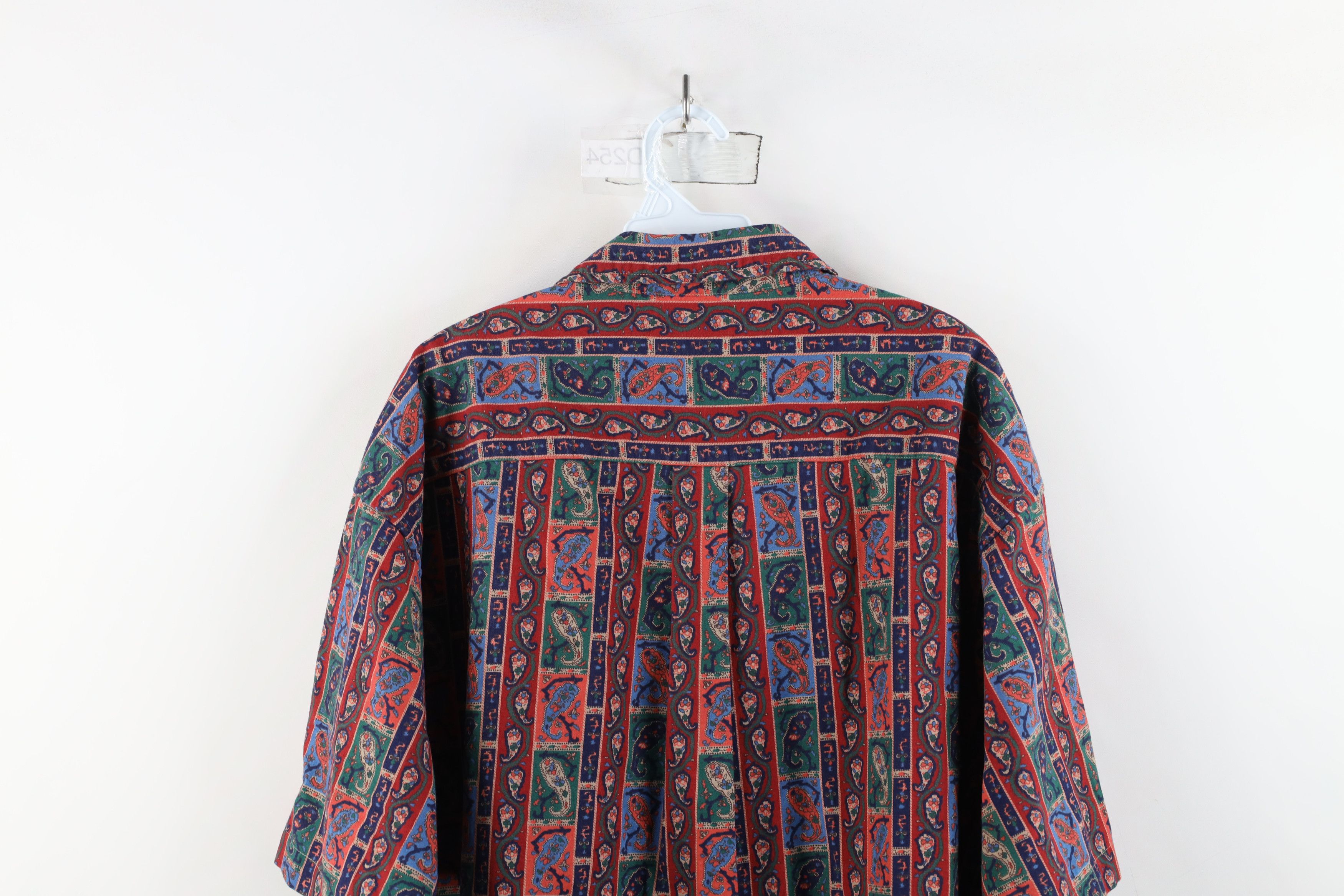 Vintage Vintage 90s Streetwear Baggy Fit Short Sleeve Button Shirt Size US XL / EU 56 / 4 - 10 Thumbnail