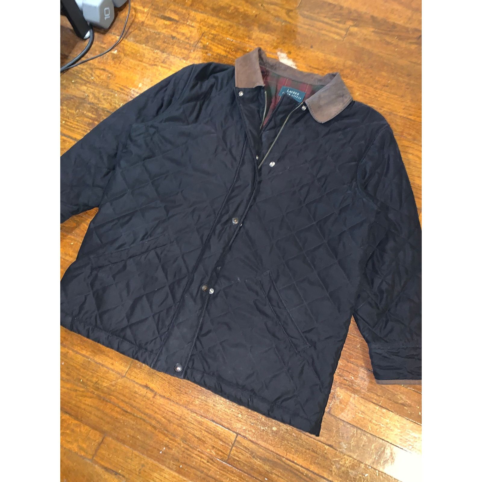 Ralph Lauren Lauren Ralph Lauren Quilted Barn Jacket Womens 14 Black Size XL / US 12-14 / IT 48-50 - 5 Thumbnail