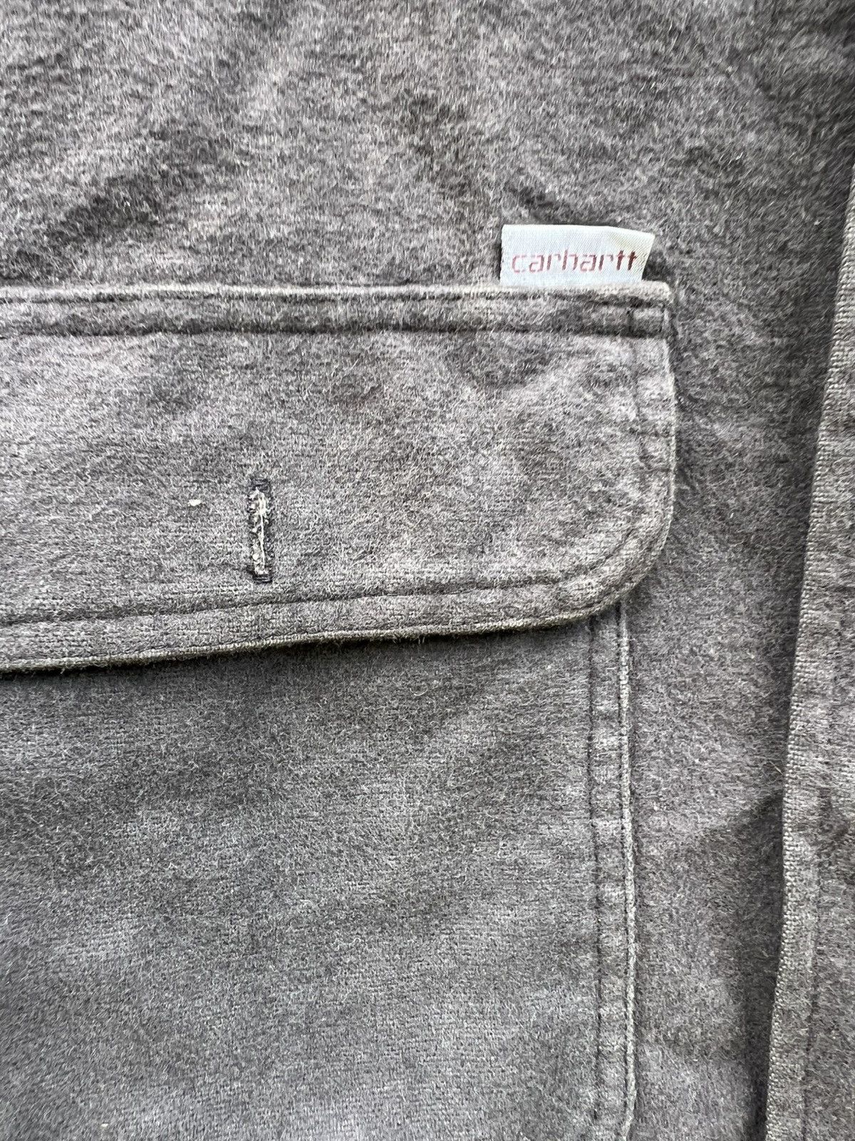 Carhartt Vintage Carhartt SunFaded Heavyweight Chamois Shirt Boxy Fit Size US L / EU 52-54 / 3 - 4 Thumbnail