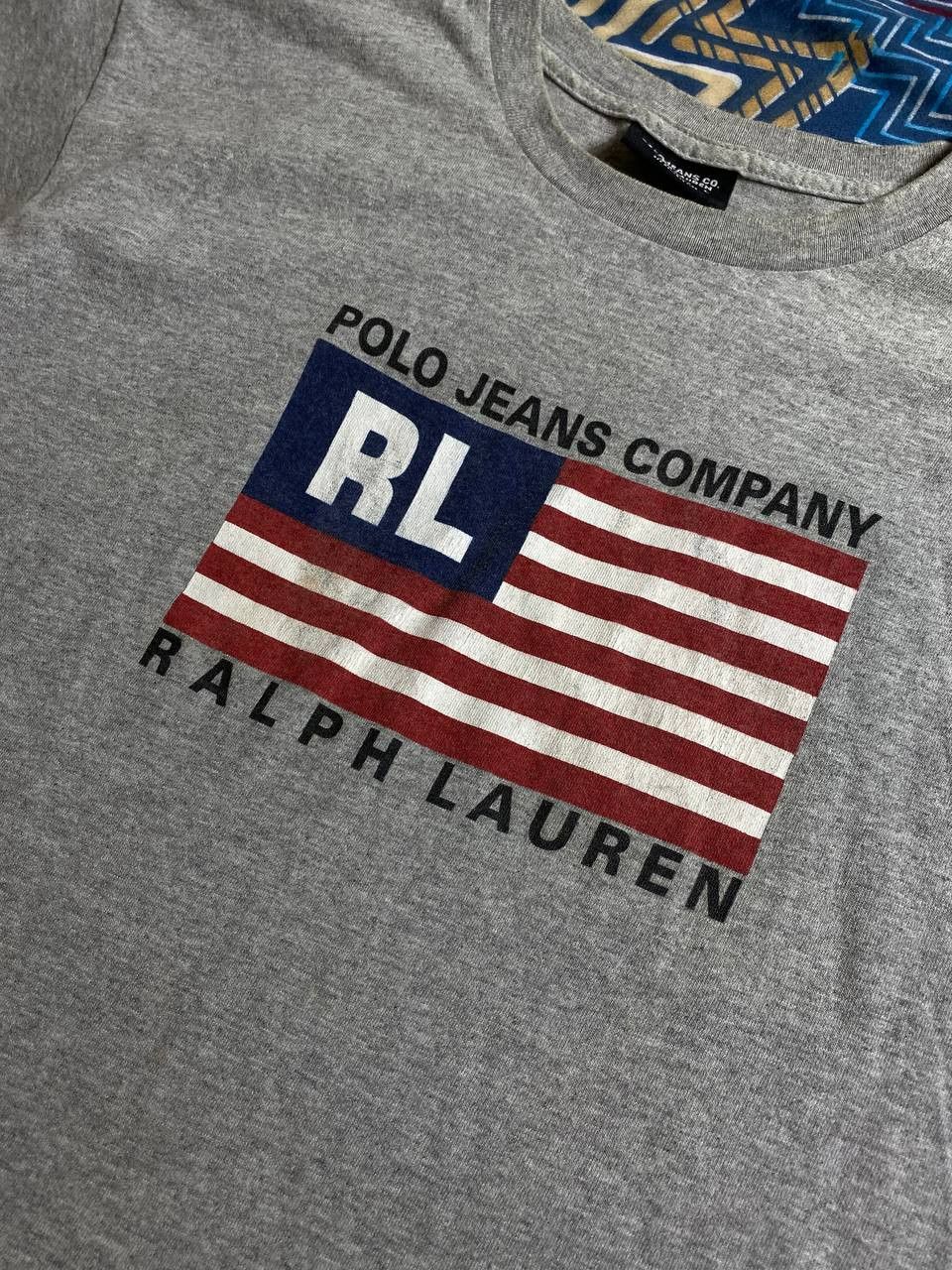 Polo Ralph Lauren Streetwear T-Shirt Polo Ralph Lauren big logo Y2K Vintage Size US L / EU 52-54 / 3 - 4 Thumbnail
