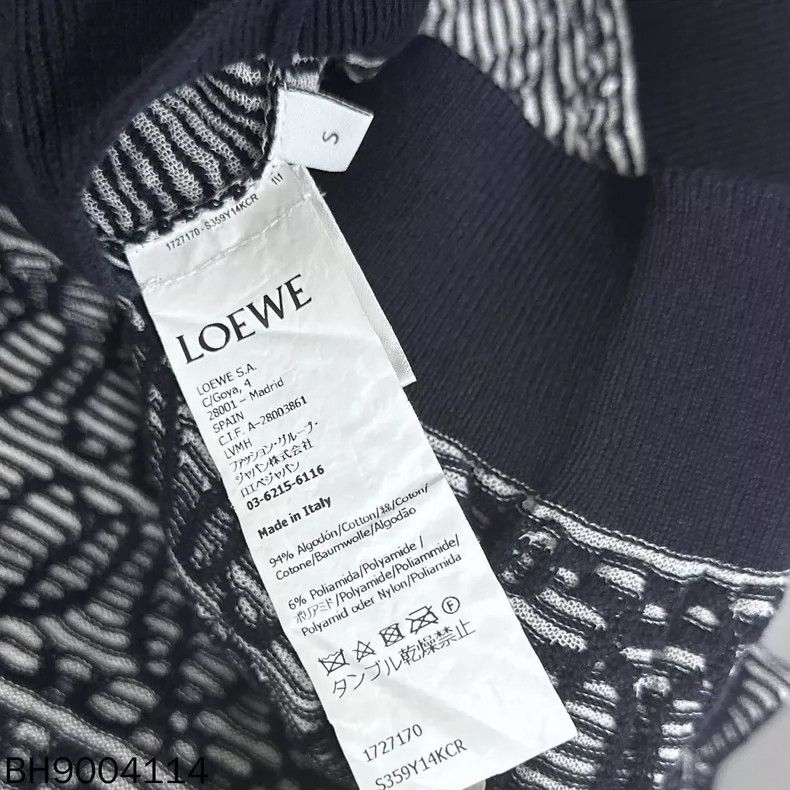 Loewe LOEWE Polo short sleeves with full pattern Size S / US 4 / IT 40 - 3 Thumbnail