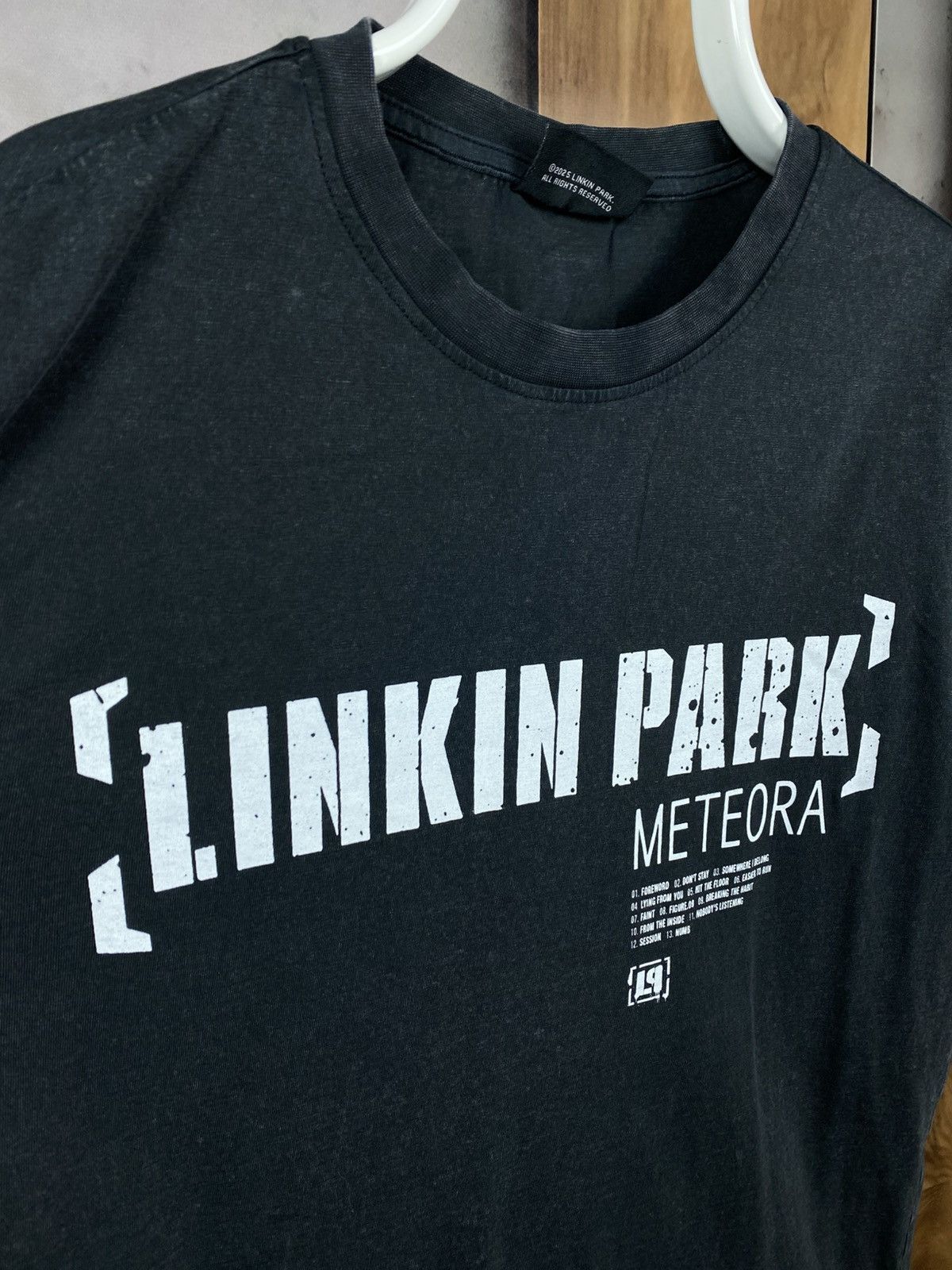Band Tees 🎸T-Shirt Linkin Park Album Meteora Overprint Tee🎸 Size US M / EU 48-50 / 2 - 8 Thumbnail