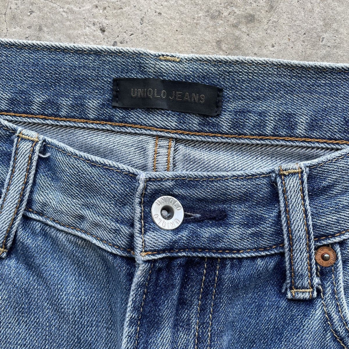 Japanese Brand W32 Vintage Japanese Faded Jeans Distressed Denim Pants Size US 32 / EU 48 - 6 Thumbnail
