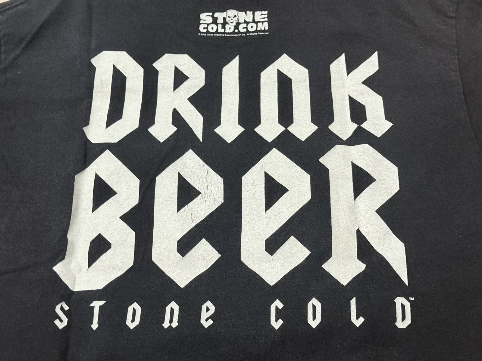WWE Vintage 00s WWE Stone Cold F*CK FEAR T-Shirt Faze Banks Size US L / EU 52-54 / 3 - 12 Thumbnail