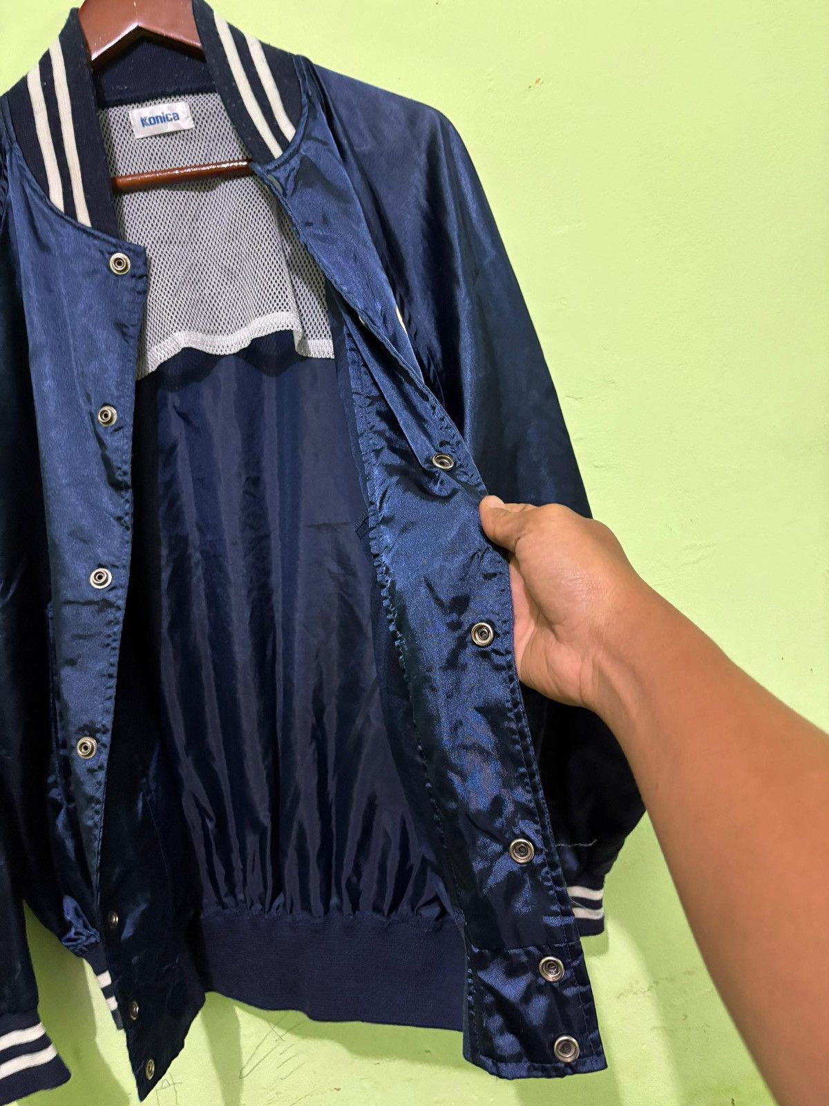 Vintage Vtg 90’s Konica Camera Mini Nylon Jacket Promo Design Size US M / EU 48-50 / 2 - 5 Thumbnail
