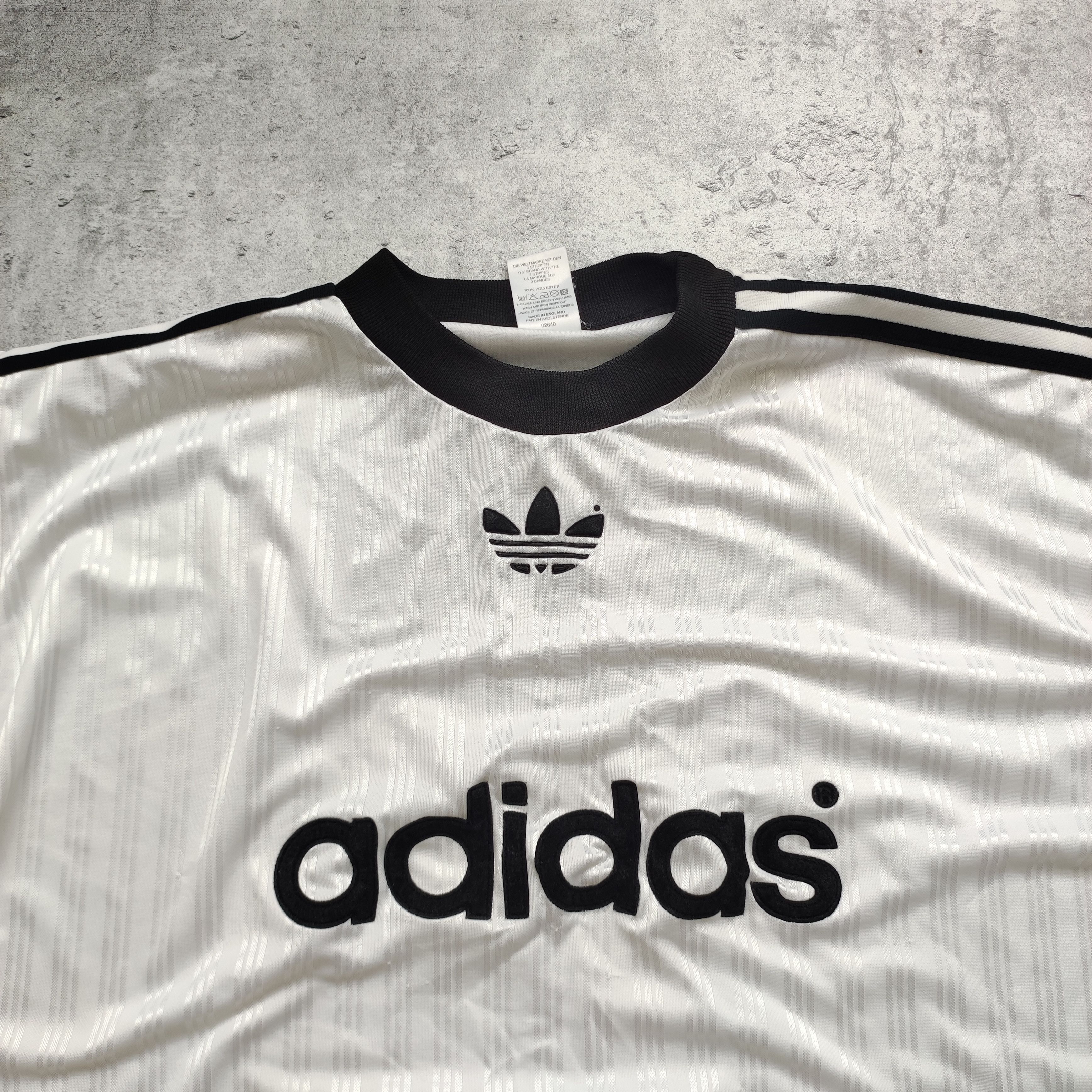 Vintage Vintage 90s OG Adidas Originals Spelout Football Jersey Size US M / EU 48-50 / 2 - 5 Thumbnail
