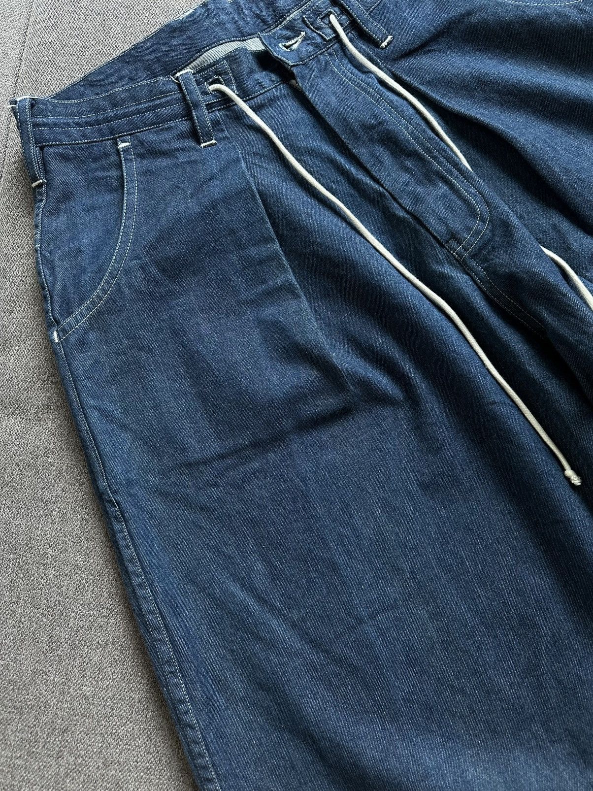 Story Mfg. Story Mfg. Lush blue indigo denim jeans Size US 32 / EU 48 - 9 Thumbnail