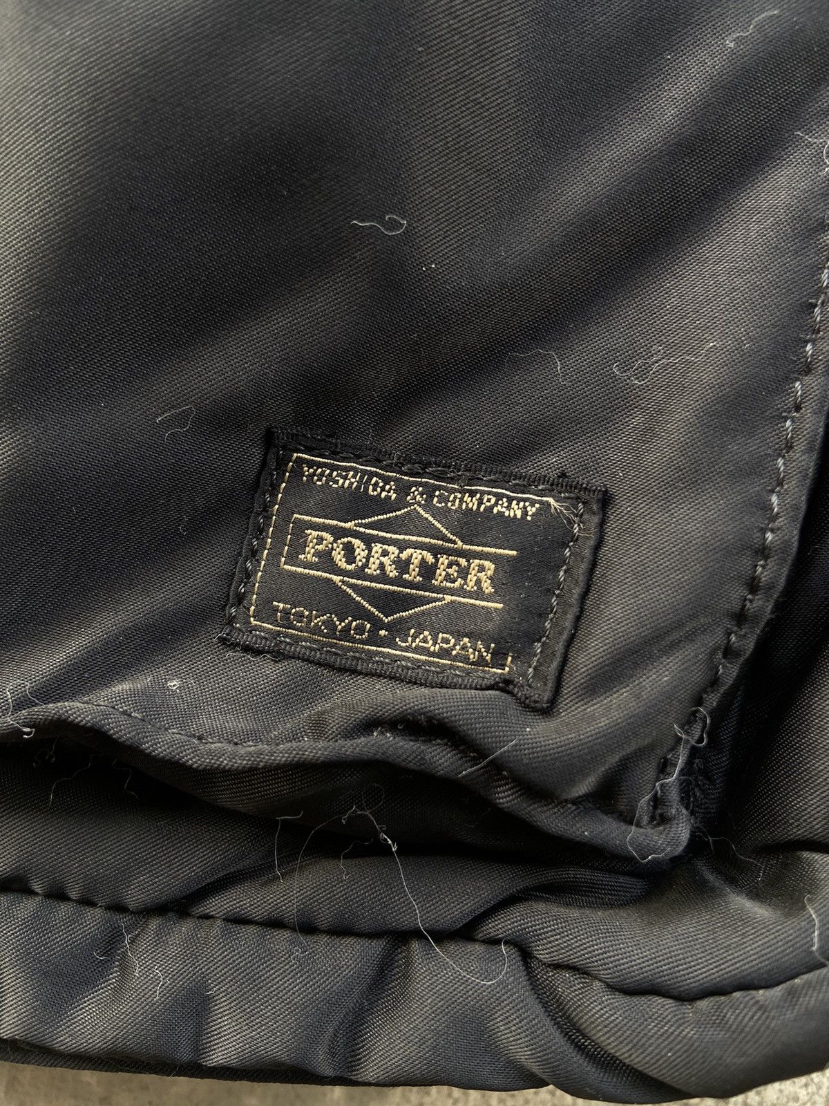 Porter Vintage Porter Tanker Black Nylon 3 Way Backpack / Sling Bag Size ONE SIZE - 2 Thumbnail