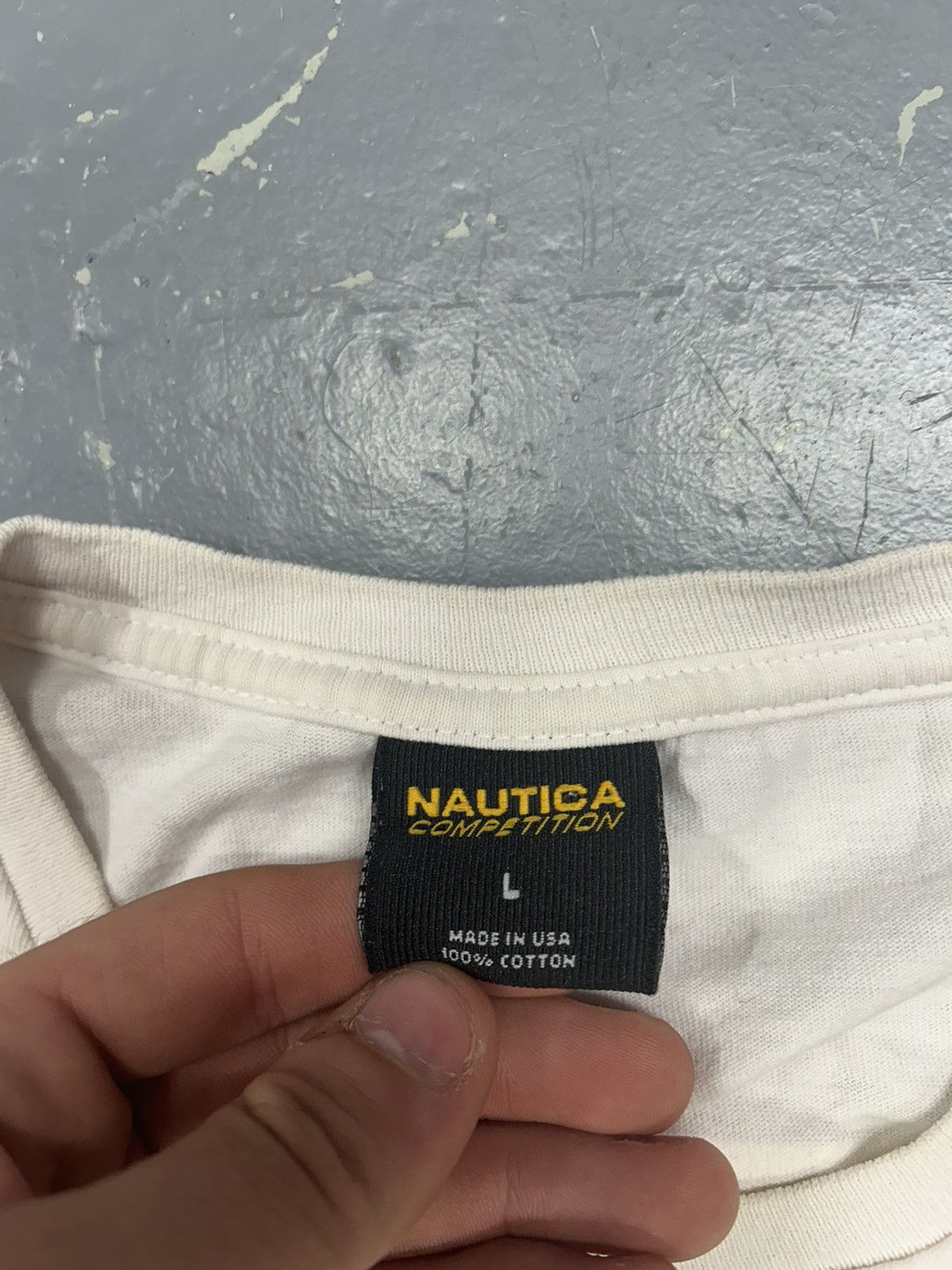 Nautica × Vintage Crazy Vintage Y2K 90s Essential White Nautica Tank Top Size US L / EU 52-54 / 3 - 4 Thumbnail